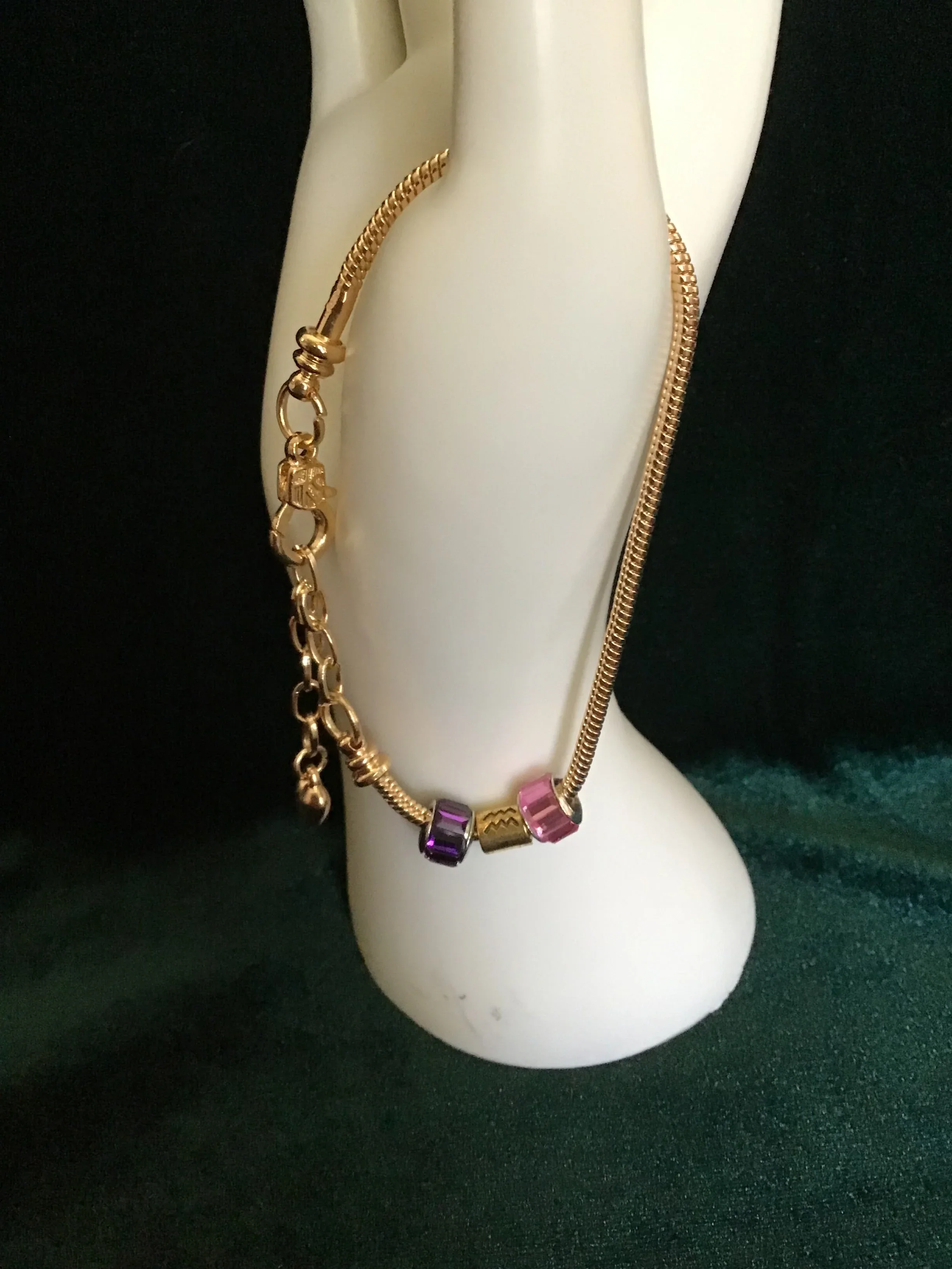 Zodiac adjustable snake bracelet-(January-February)Aquarius