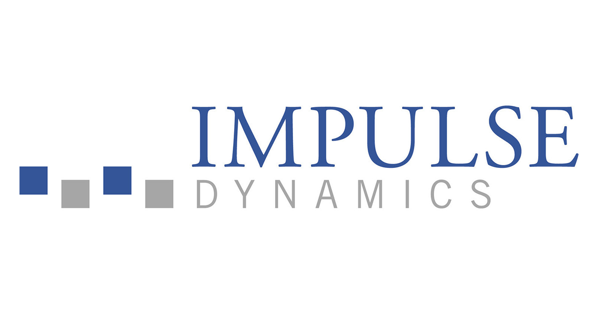 Impulsive Dynamics logo with four squares in shades of blue and gray and the brand name in blue and gray text.