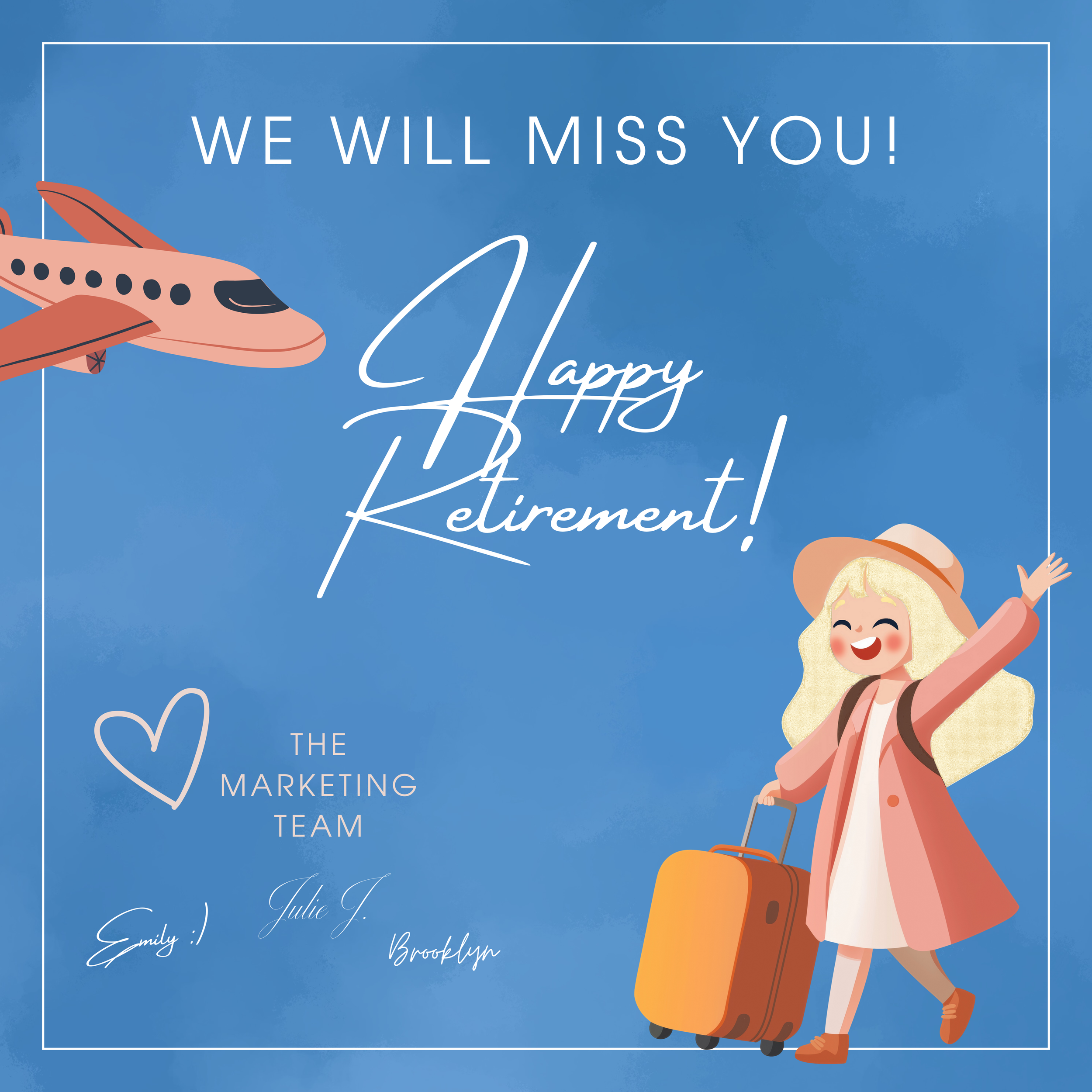 Retirement Card for coworker