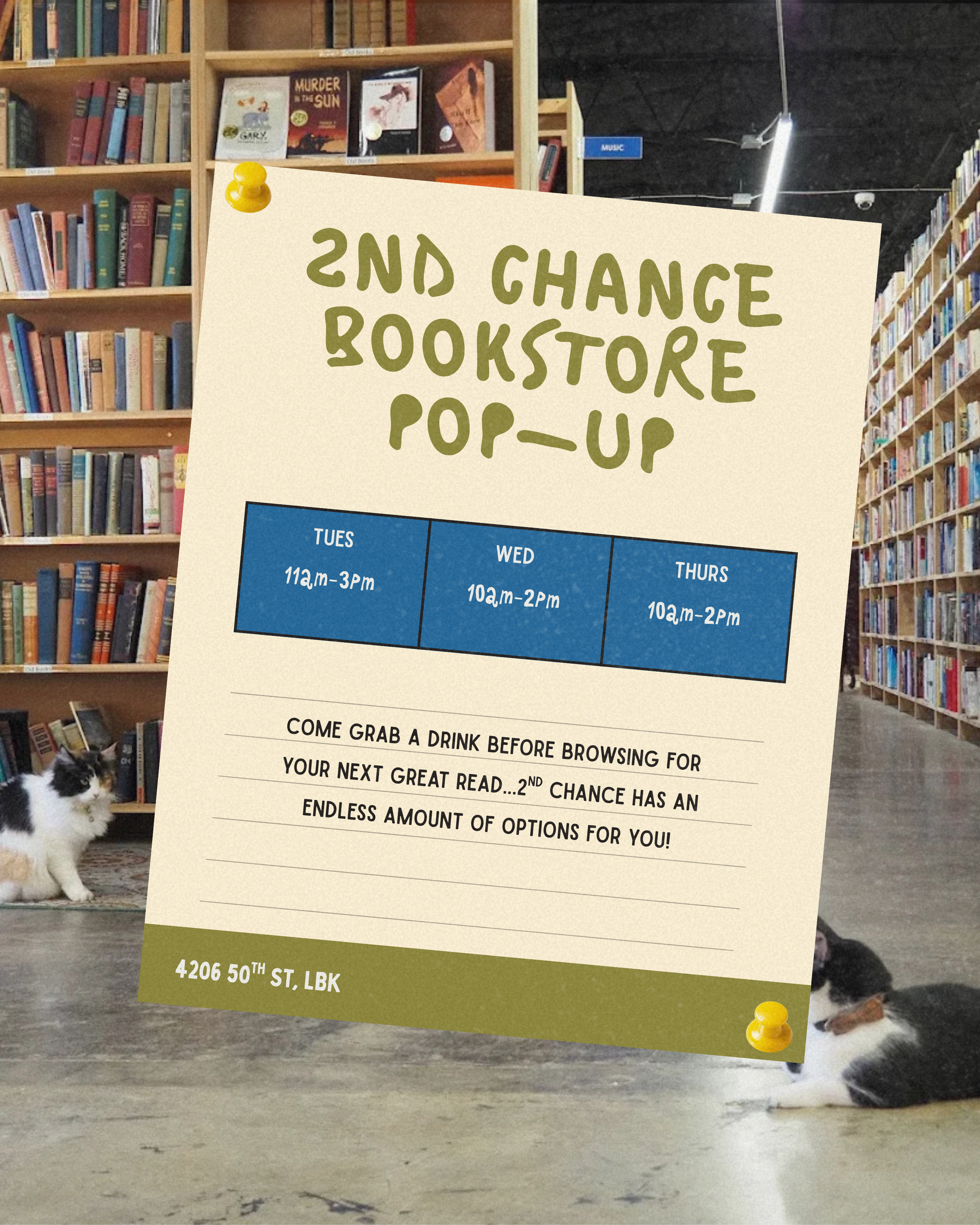 2nd Chance Pop-up!