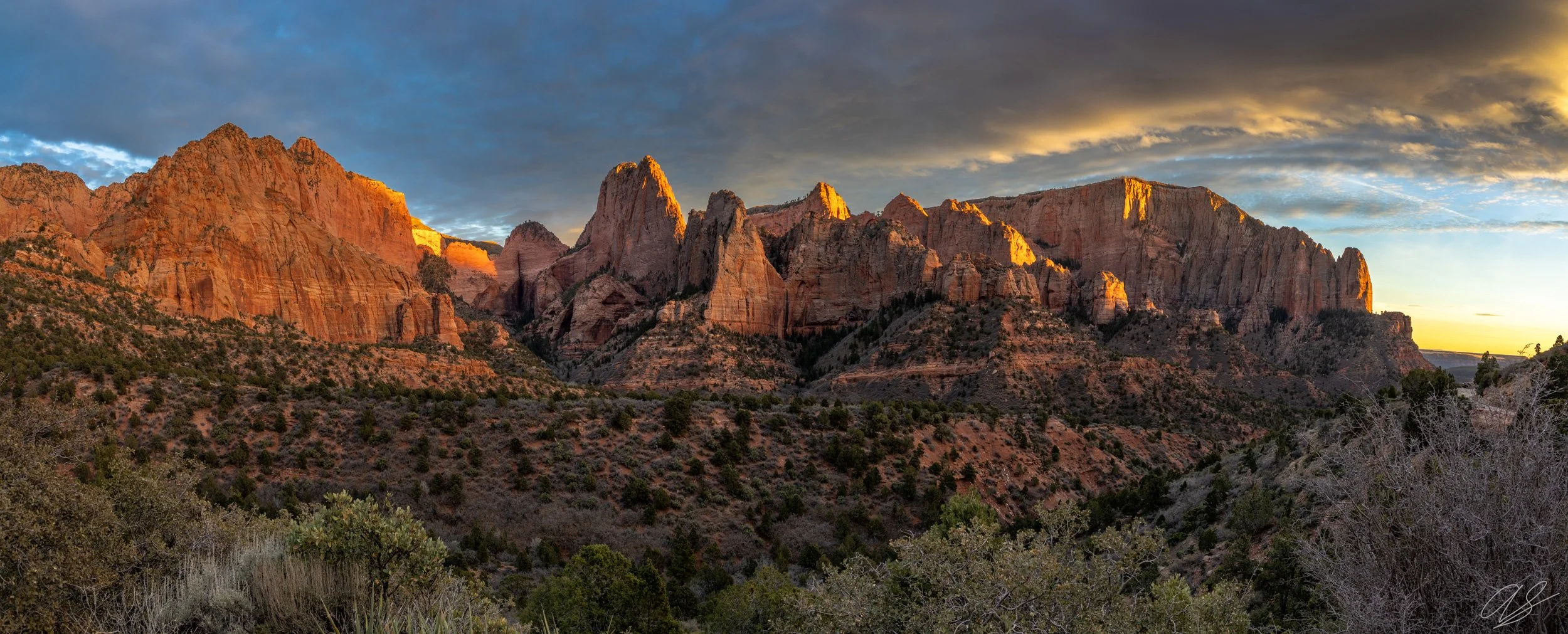 Kolob Sunset