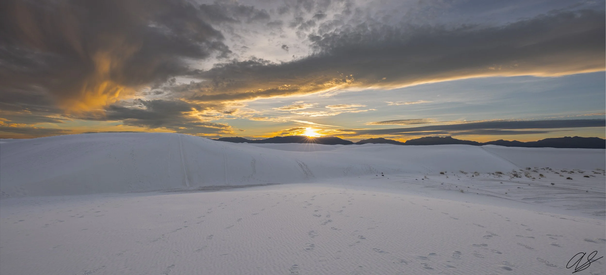 White Sands Sunset