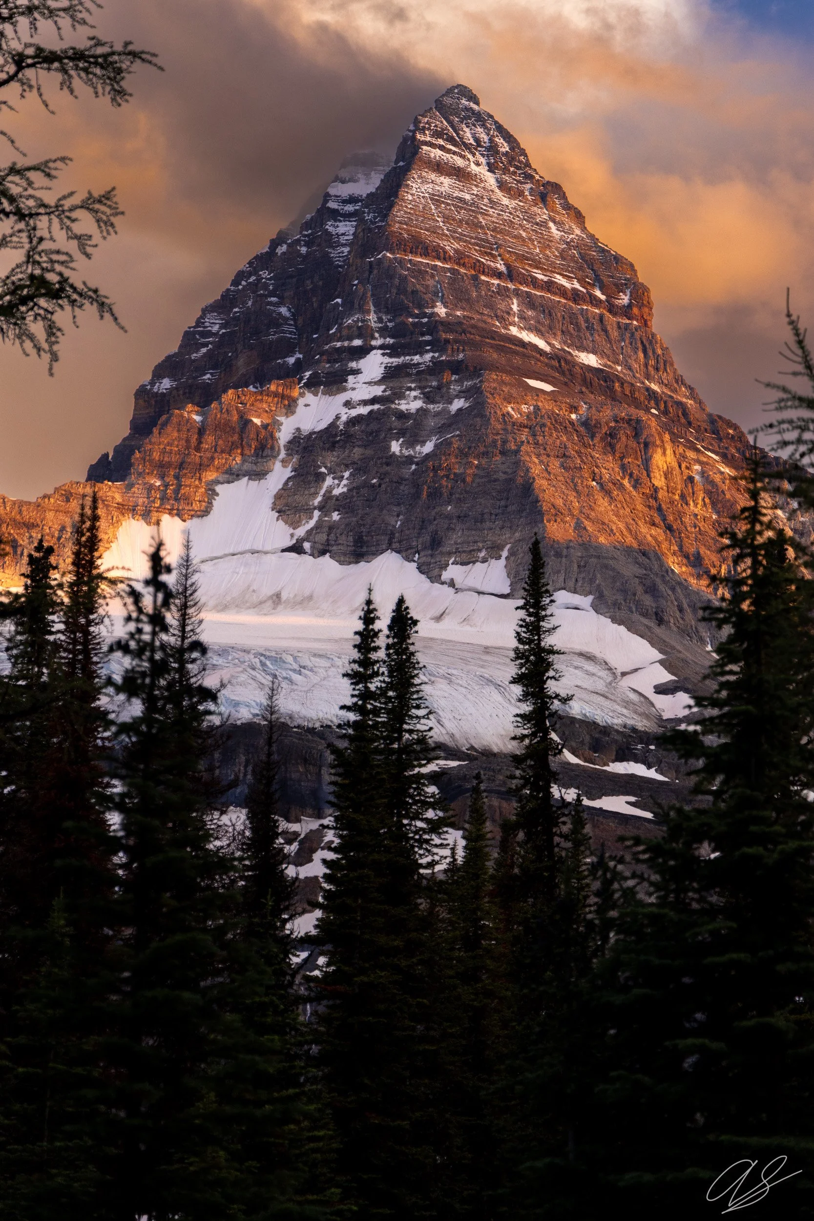 Storm over Assiniboine