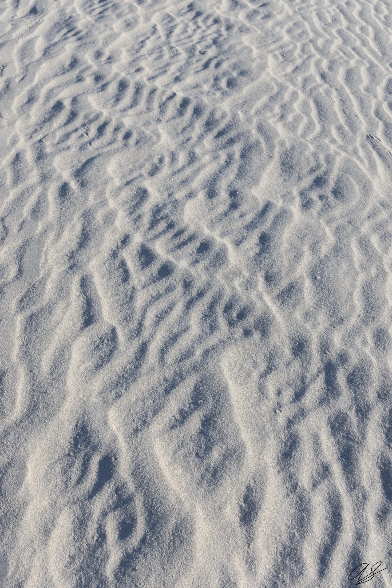 Textures of White Sands
