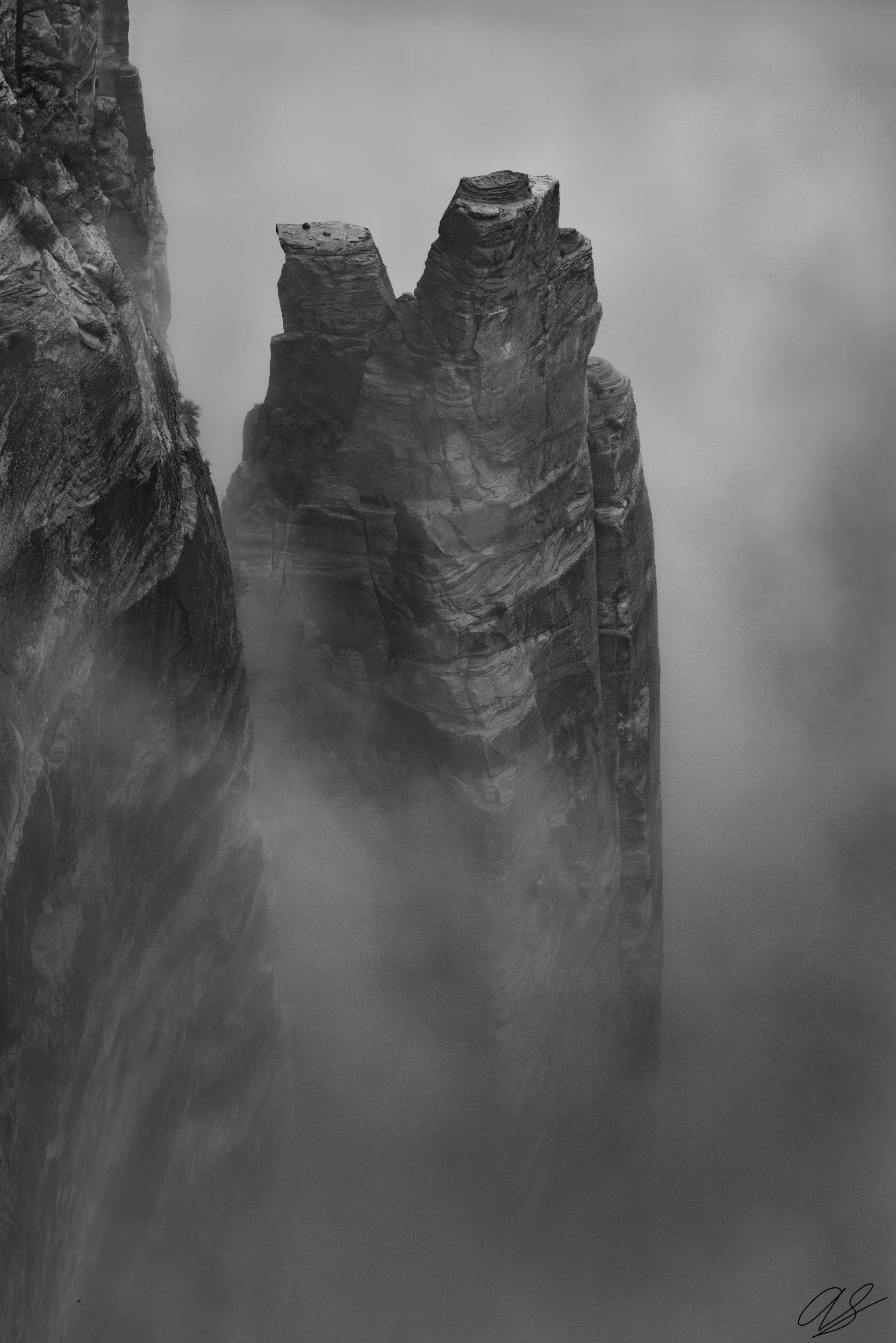 Monolith in Mist