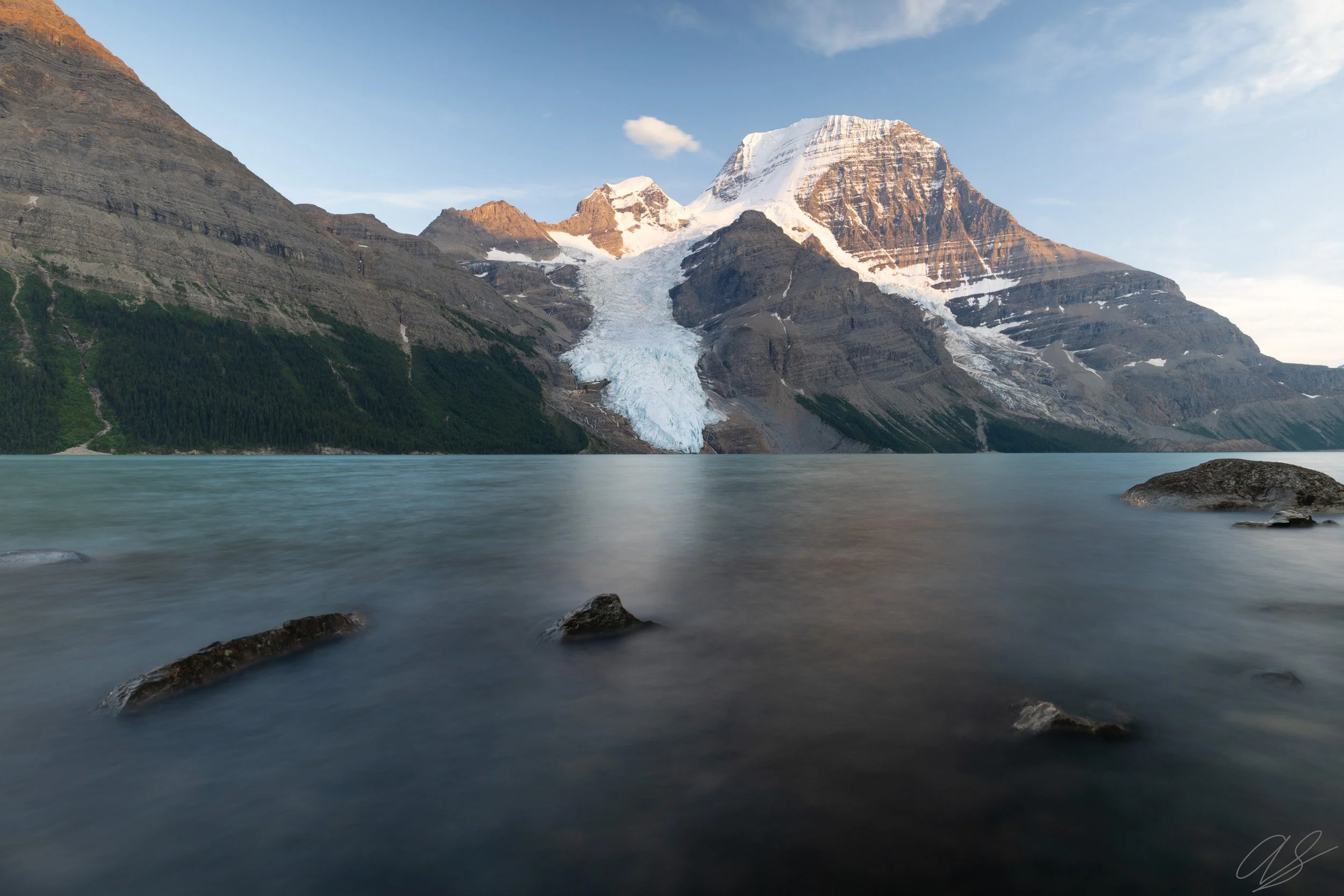 Berg Lake Sunset 2