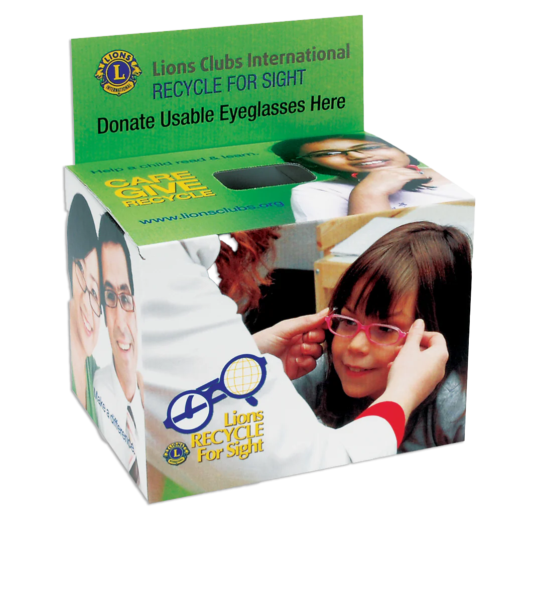 Donate your old glasses