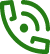 A green icon image of a phone with sound waves coming out of the speaker.