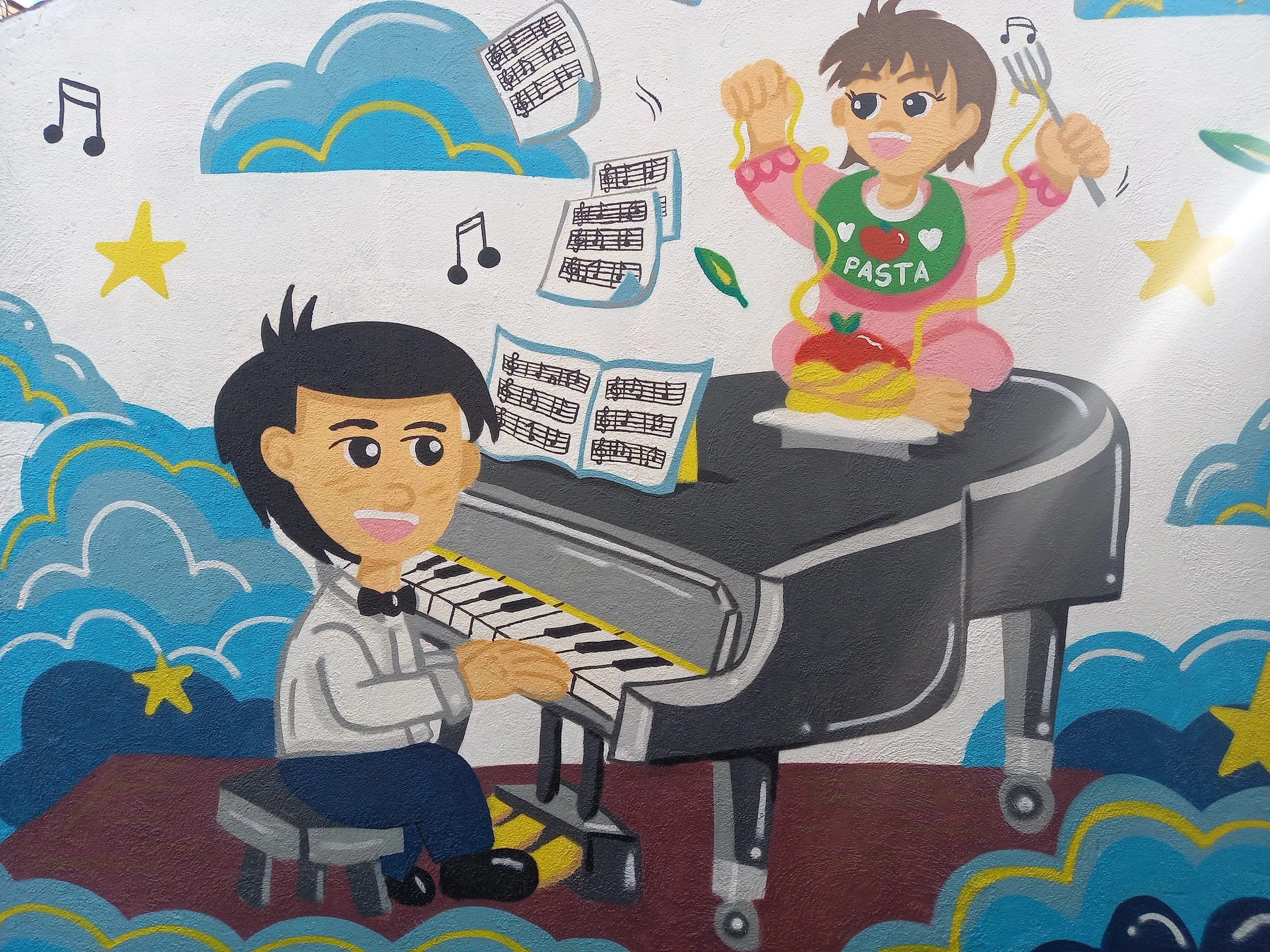 CHILDREN CHARACTER MURAL