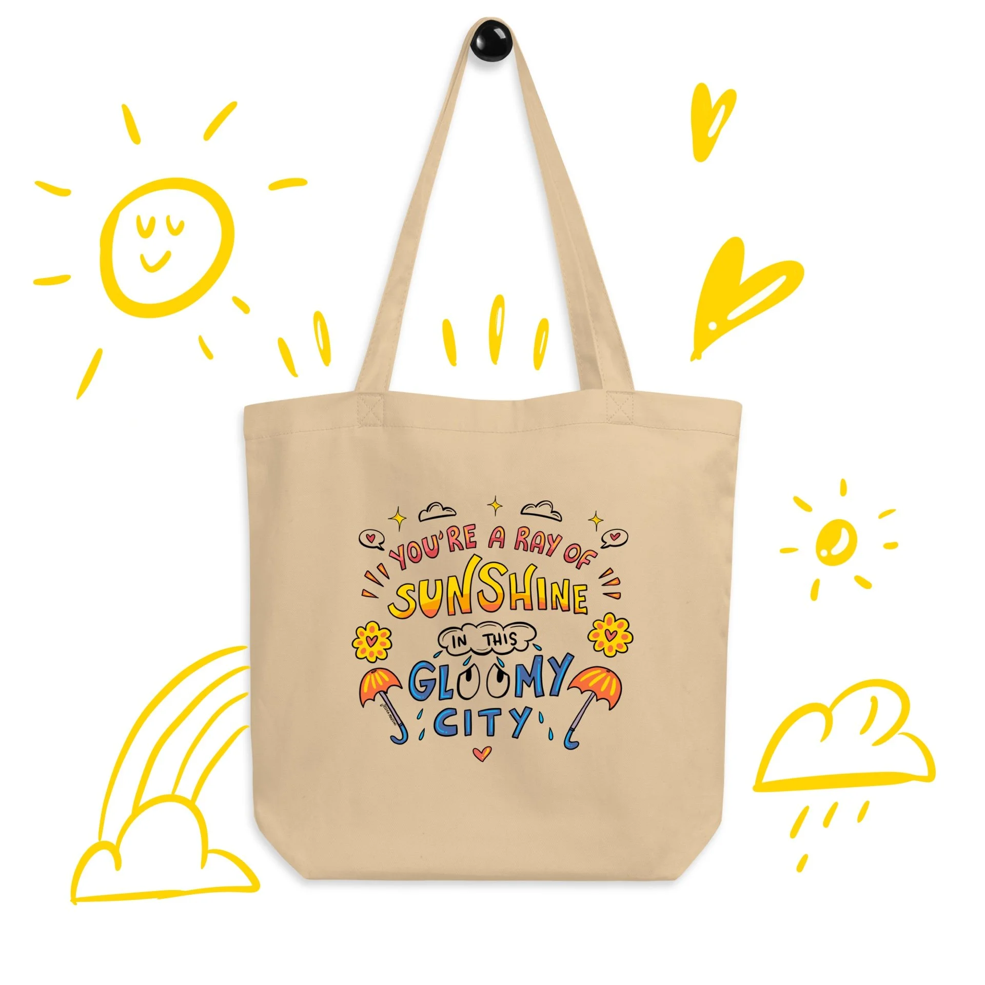 Ray of sunshine - Eco tote bag