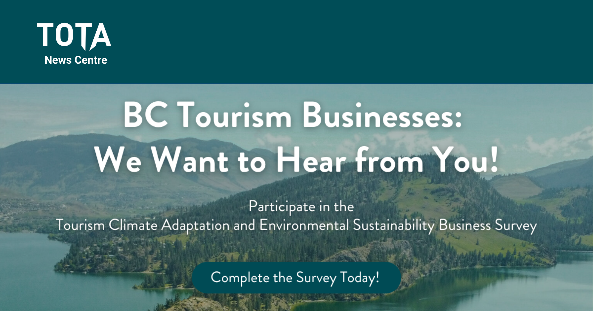 2026 BC Tourism Climate Adaptation and Environmental Sustainability&nbsp;Business&nbsp;Survey