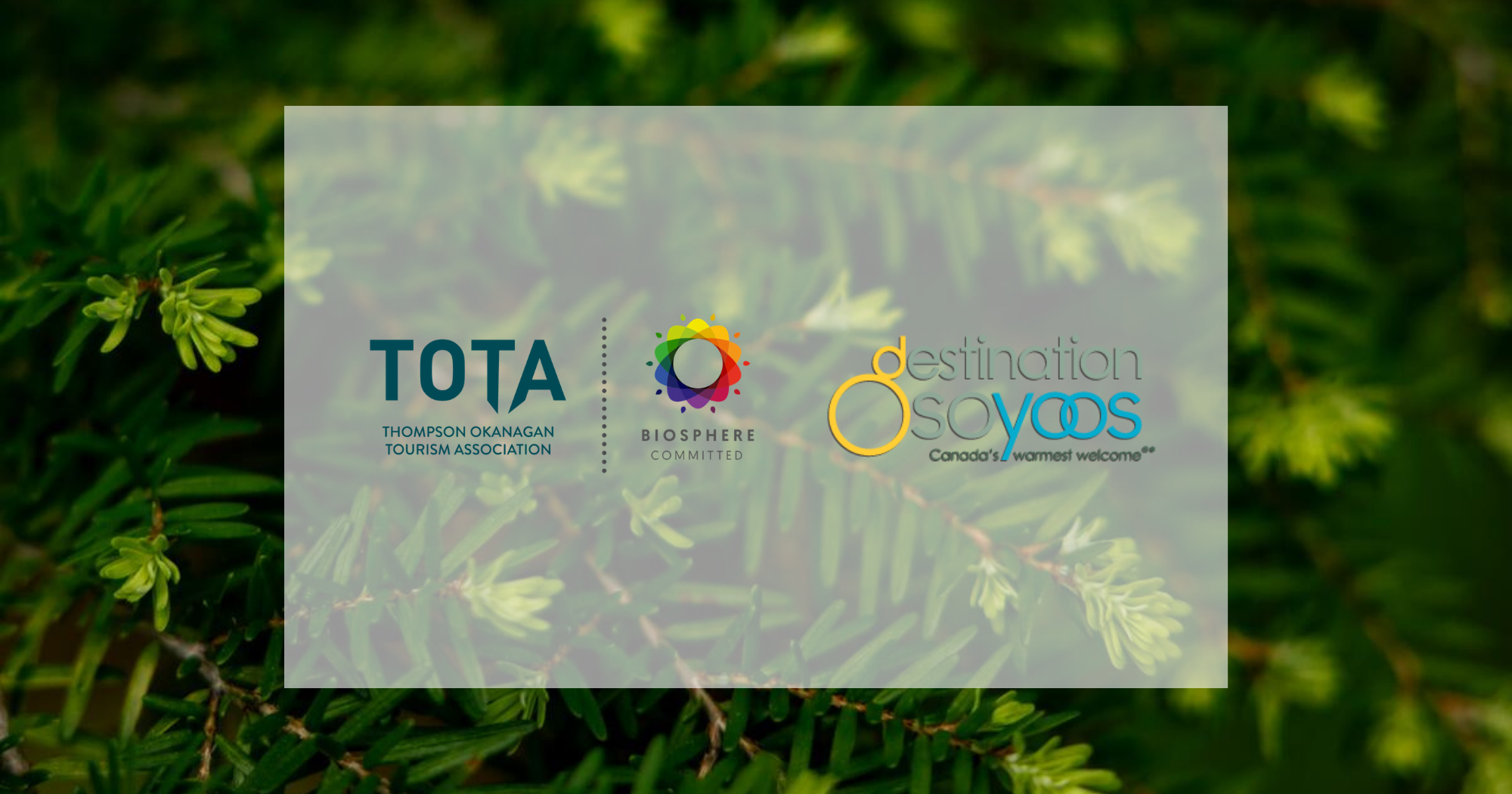 Biosphere Commitment Program Member - Destination Osoyoos