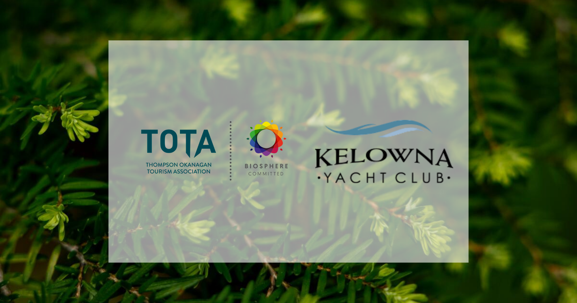 Biosphere Commitment Program Member - Kelowna Yacht Club