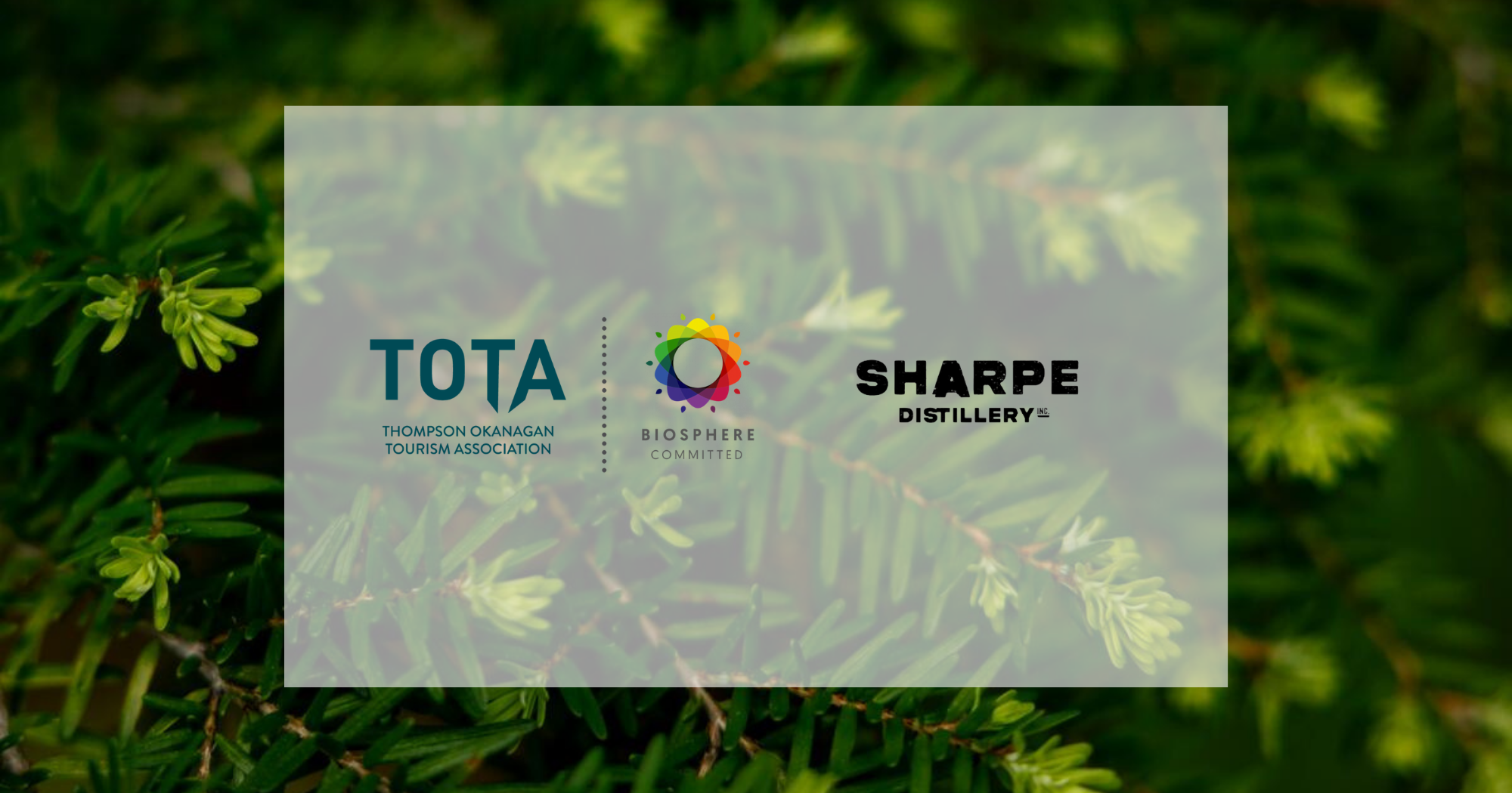 Biosphere Commitment Program Member - Sharpe Distillery 