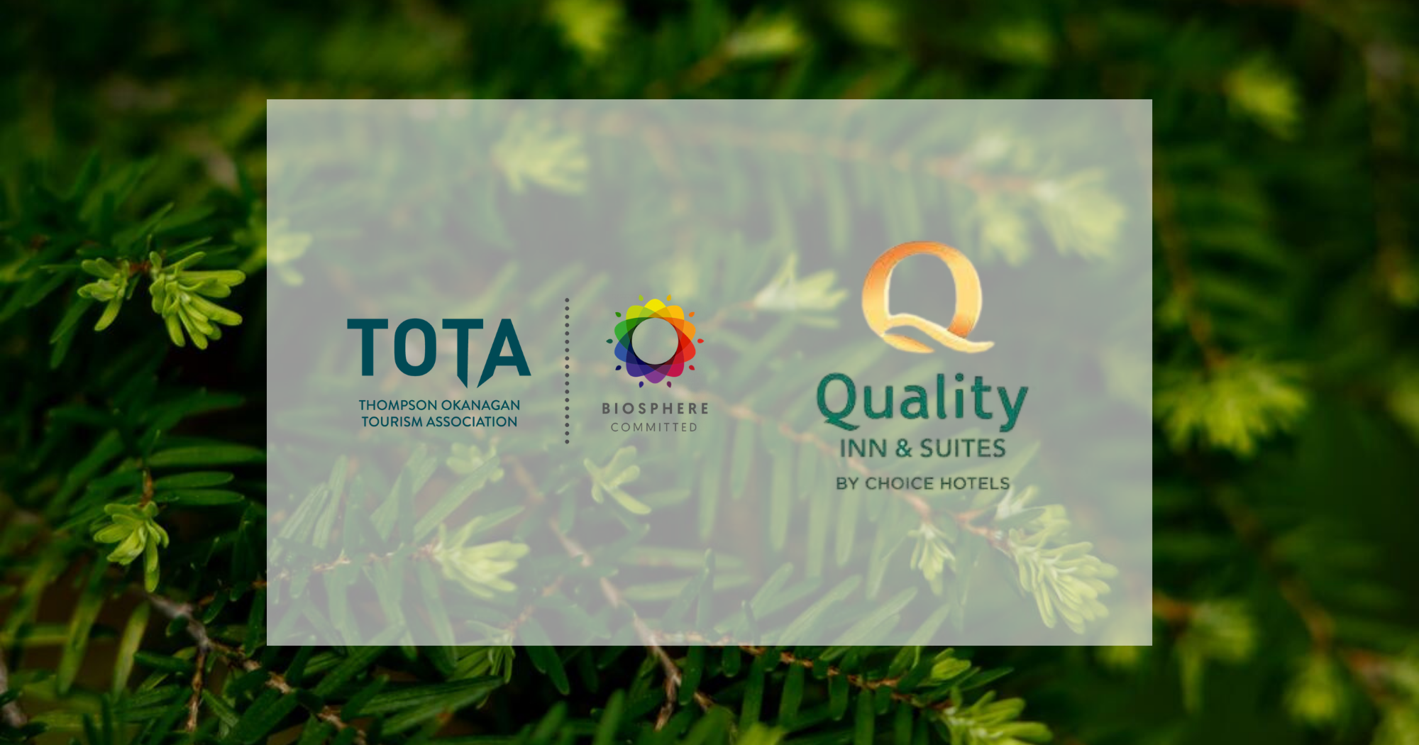 Biosphere Commitment Program Member - Quality Inn &amp; Suites Vernon 