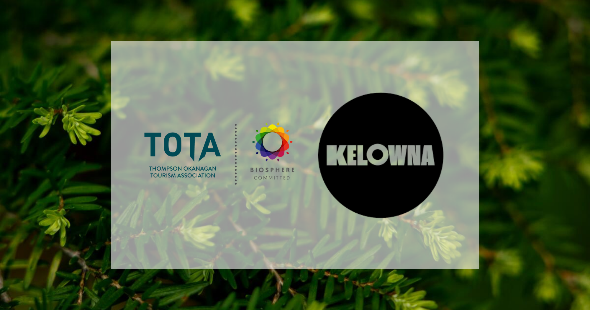 Biosphere Commitment Program Member - Tourism Kelowna