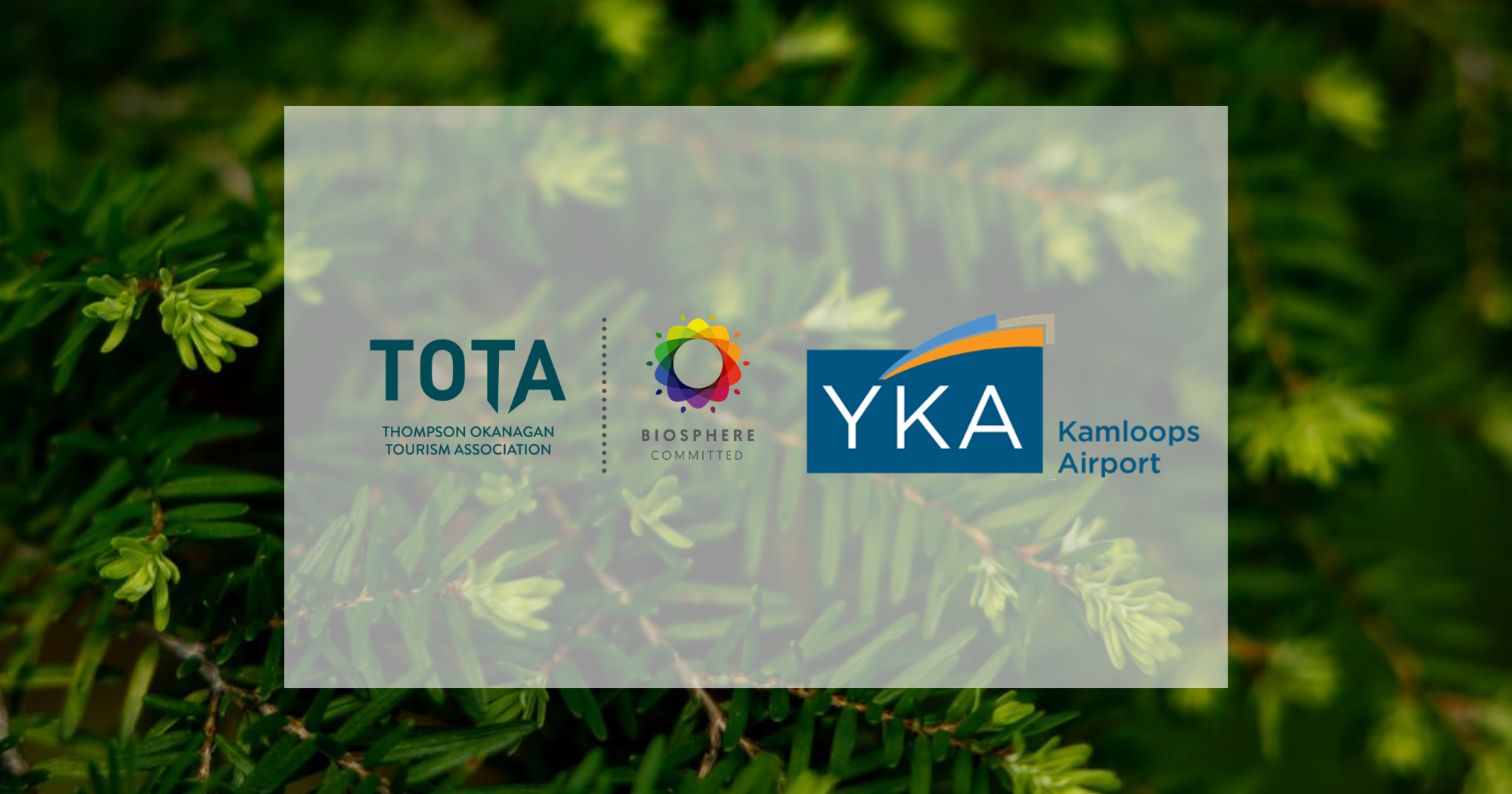 Biosphere Commitment Program Member - Kamloops Airport 