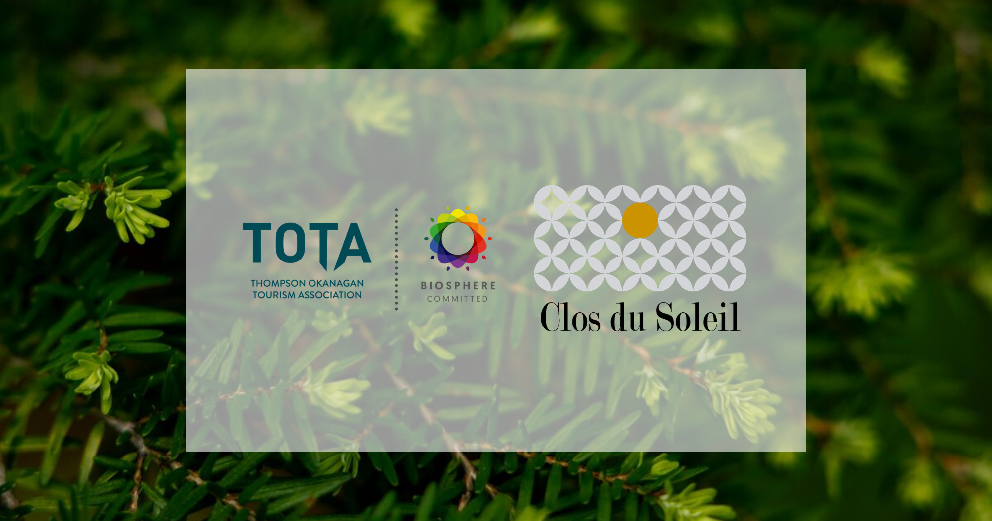 Biosphere Commitment Program Member - Clos Du Soleil  Winery