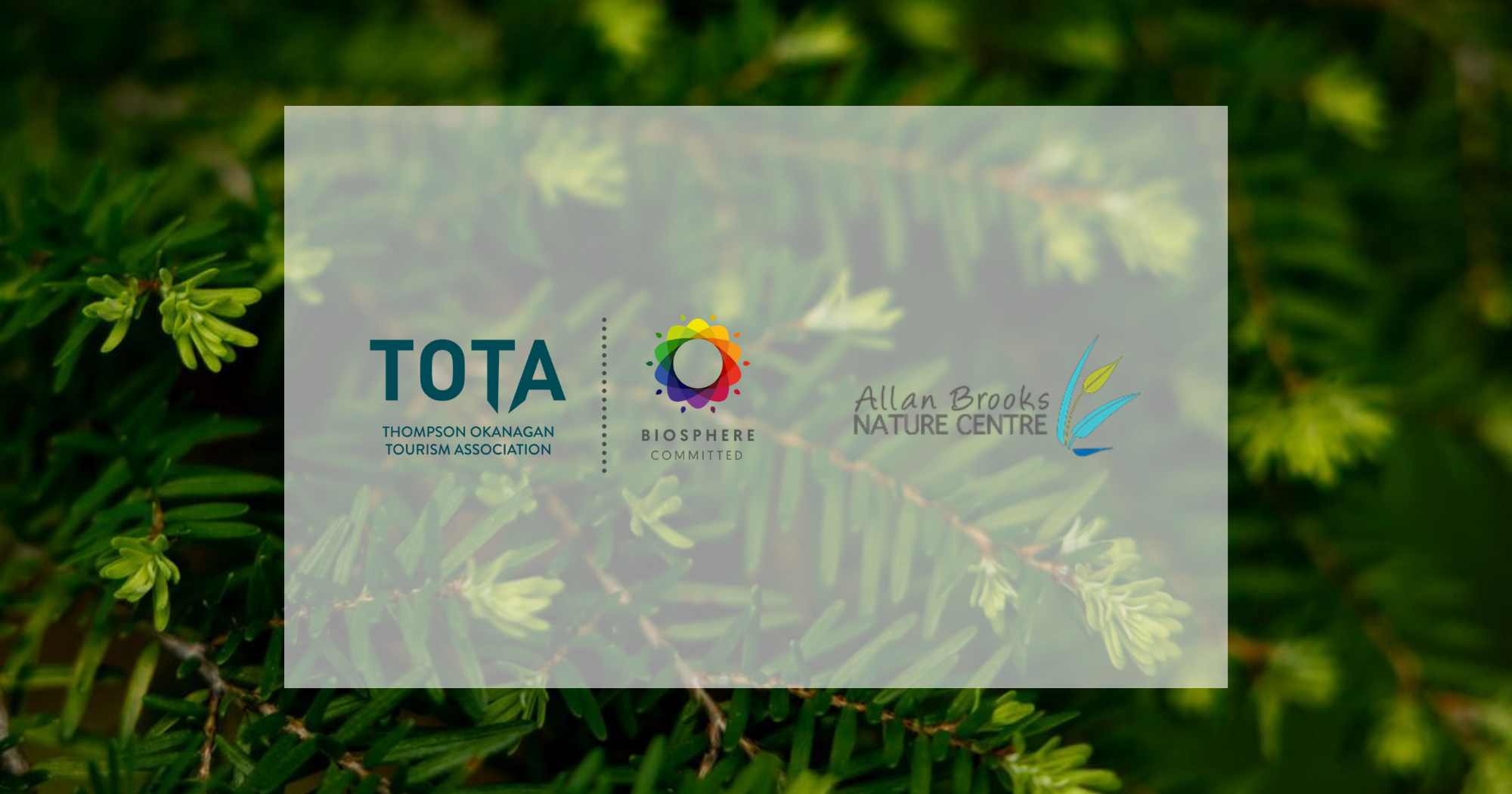 Biosphere Commitment Program Member - Allan Brooks Nature Centre