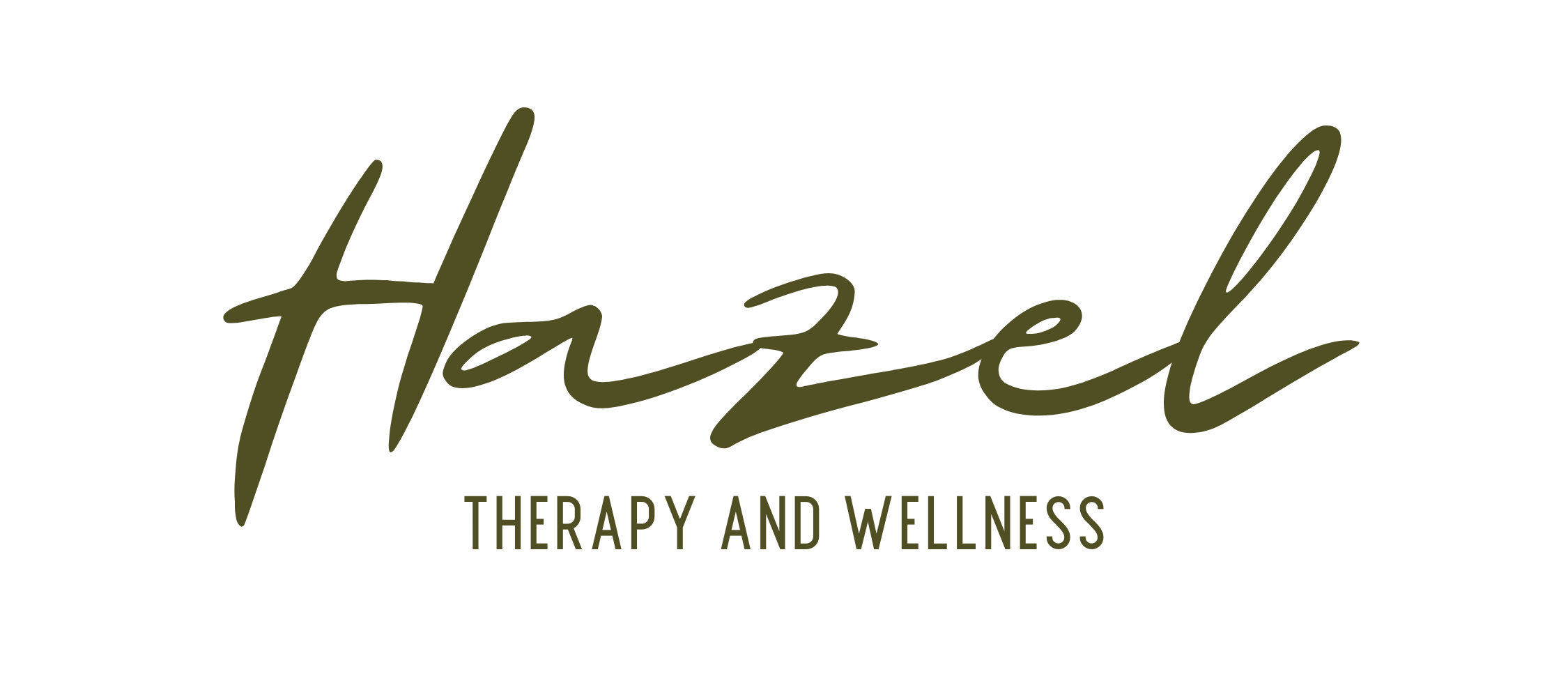 Logo for Hazel Therapy and Wellness
