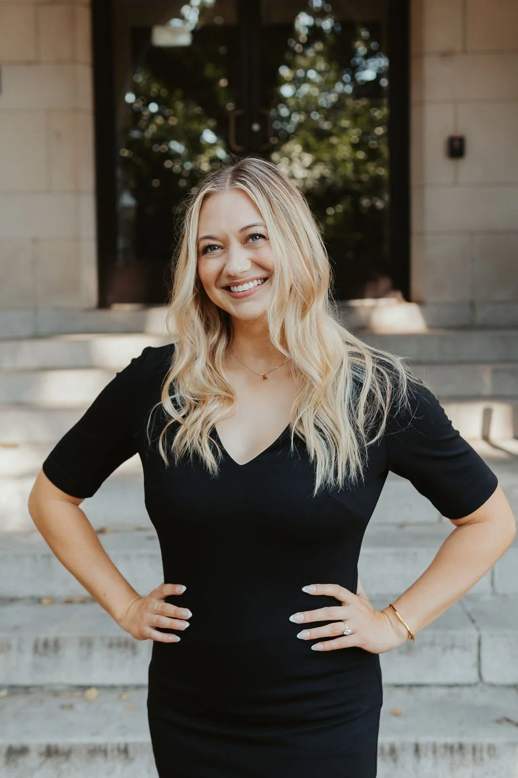 Lauren Harlow, MSN, PMHNP-BC, Psychiatry | Lauren smiling at camera