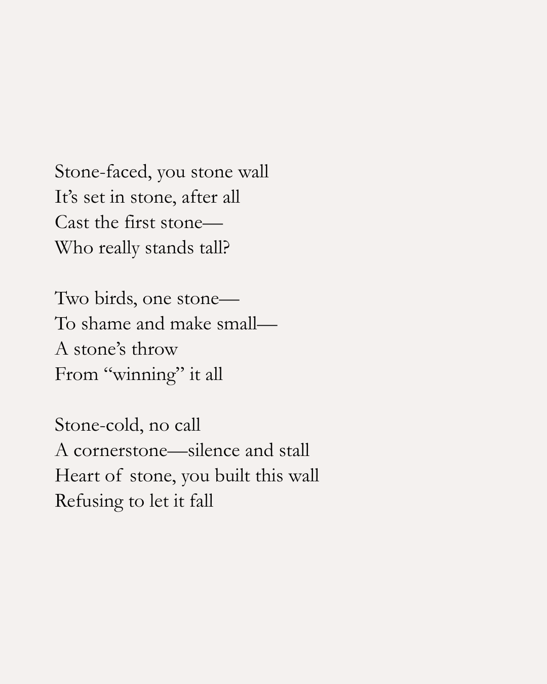 A poem written on a plain white background.