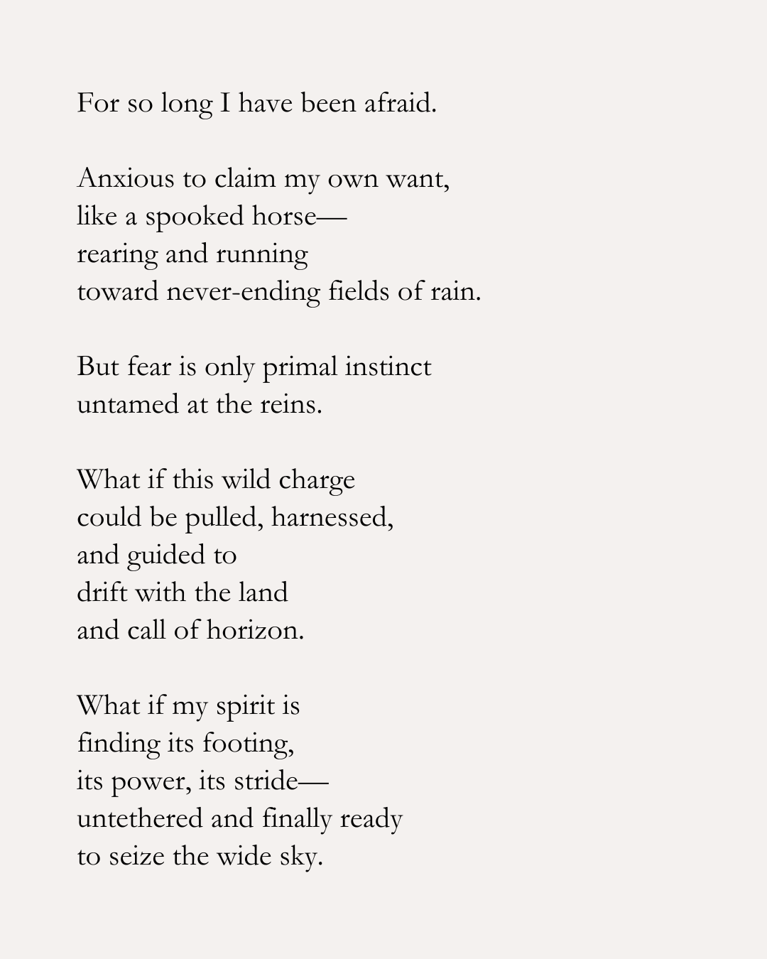 A poem on a light beige background with black serif text.