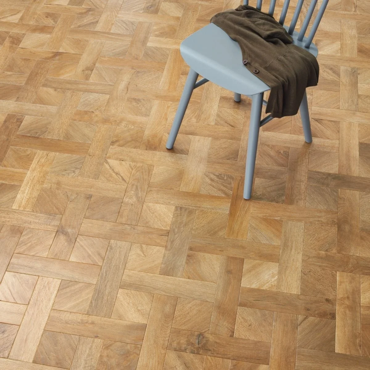Textured LVT Basketweave Vinyl Flooring