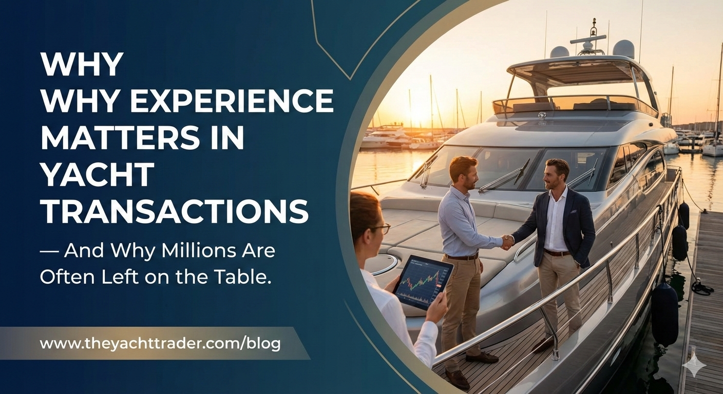 Why Experience Matters in Yacht Transactions — And Why Millions Are Often Left on the Table