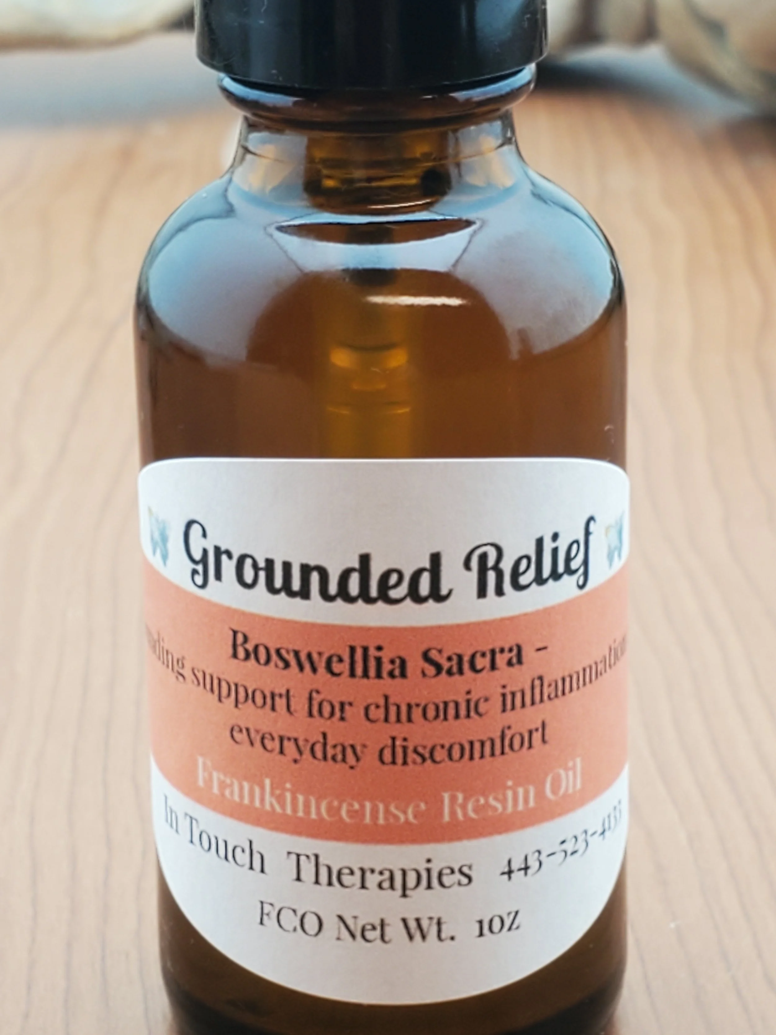 Grounded Relief Resin Oil