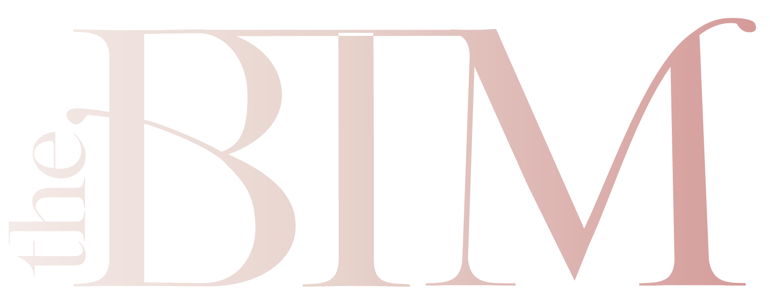 A pink watercolor textured logo for The Birth Trauma Mama.