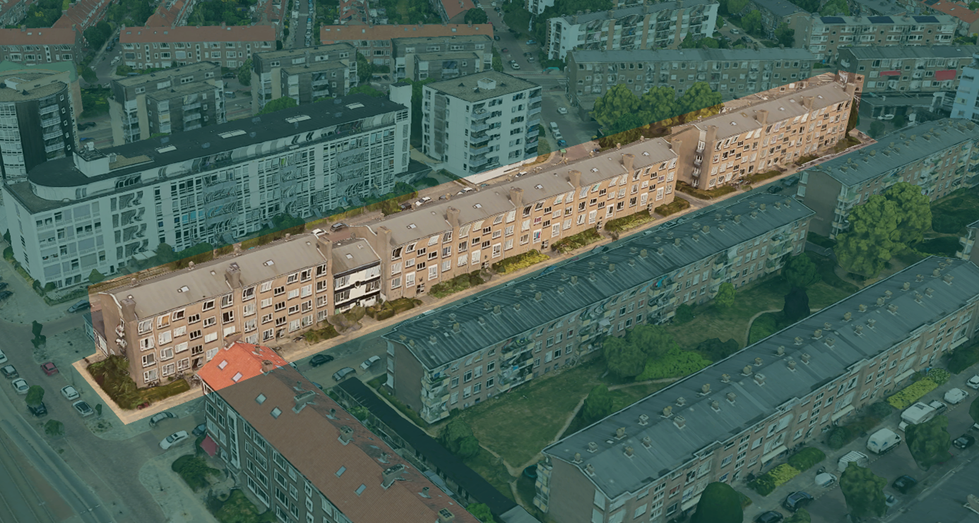 Circulair vastgoedonderhoud, Van Everdingenstraat.