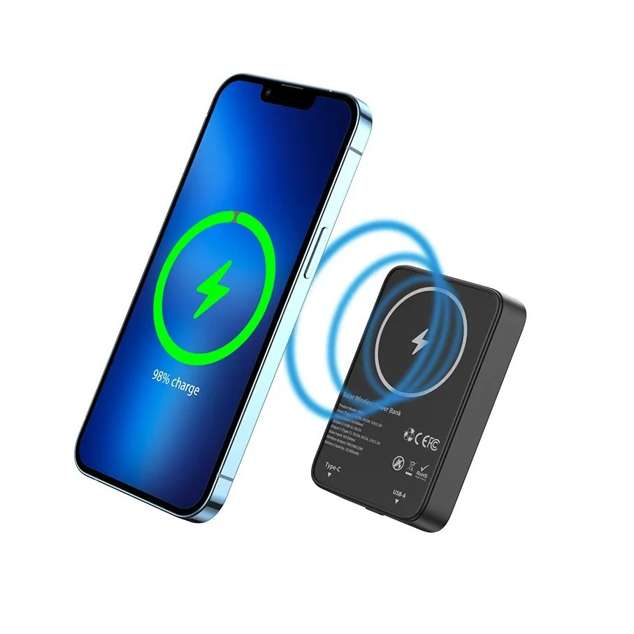 Magnetic Wireless Solar Charger (20000mAh)