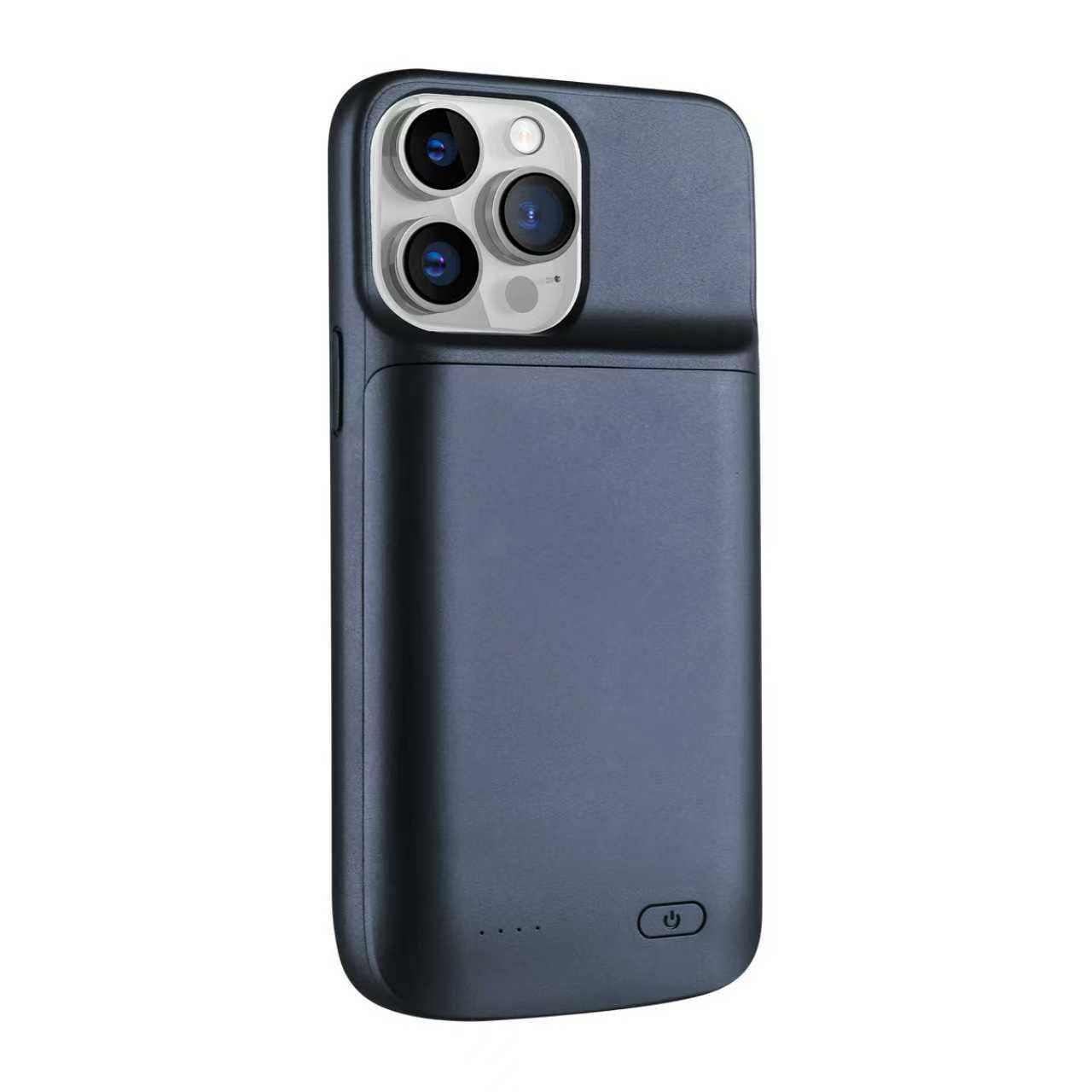 Extended Battery Charging Case - Blue