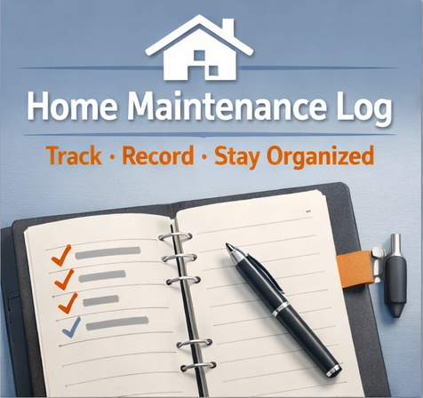 Home Maintenance Log Form