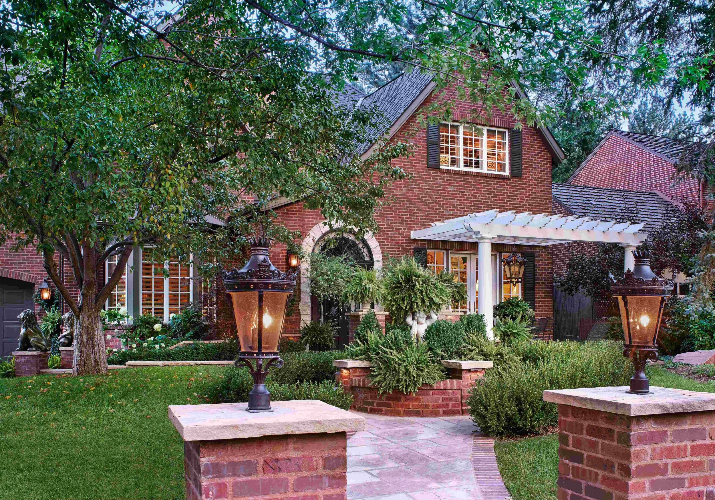 Intimate Poolside Oasis | Garden-Like Pool Area Project in Hilltop ...