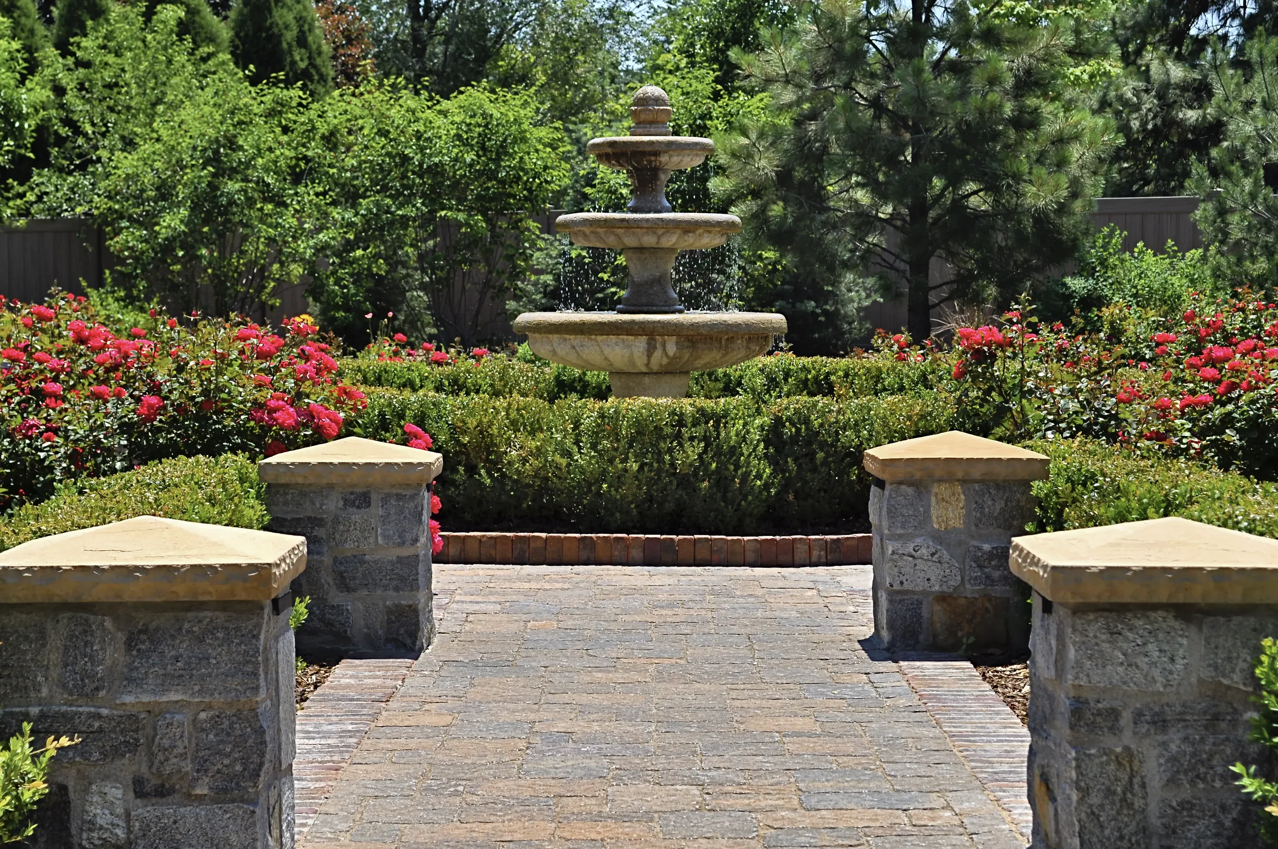 Garden Court Fountain