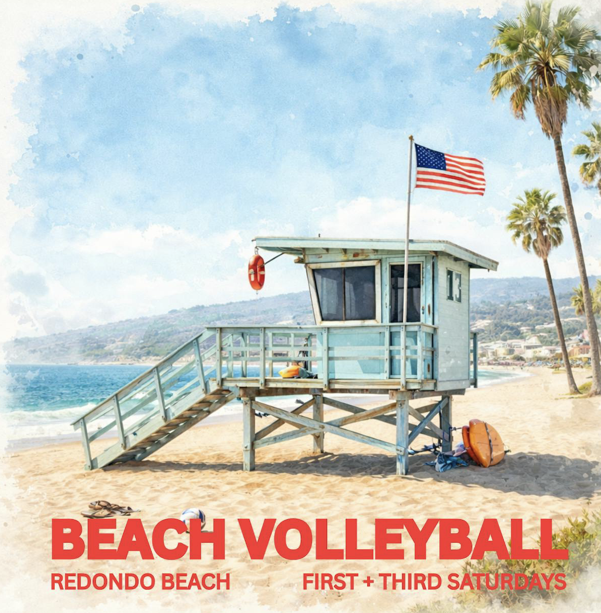 Beach Volleyball in Redondo! 