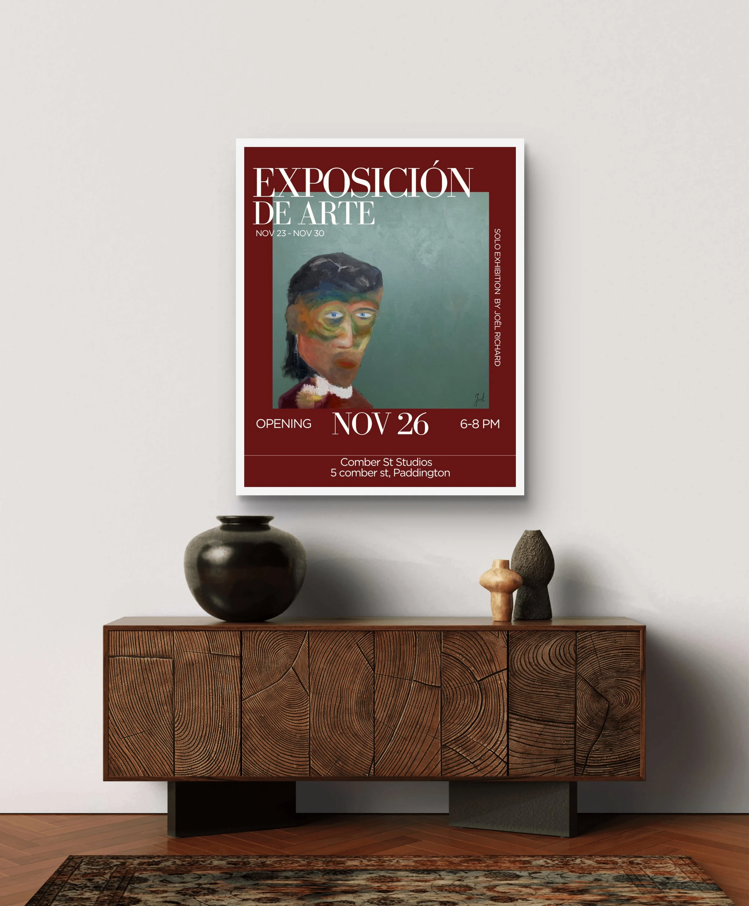 SOLD OUT A2 Spanish Exhibition poster barking Dream