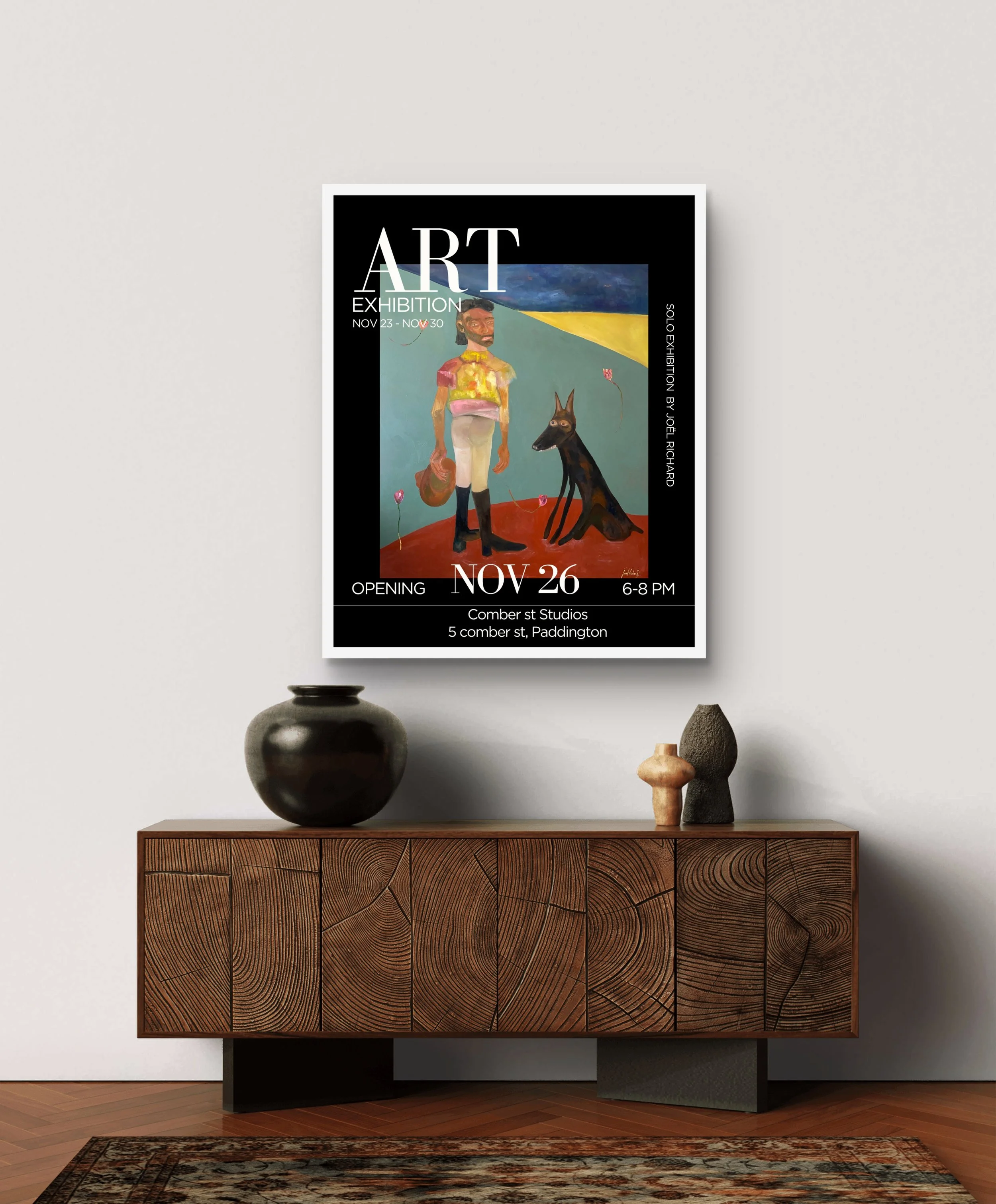 SOLD OUT A2 Exhibition poster barking Dream