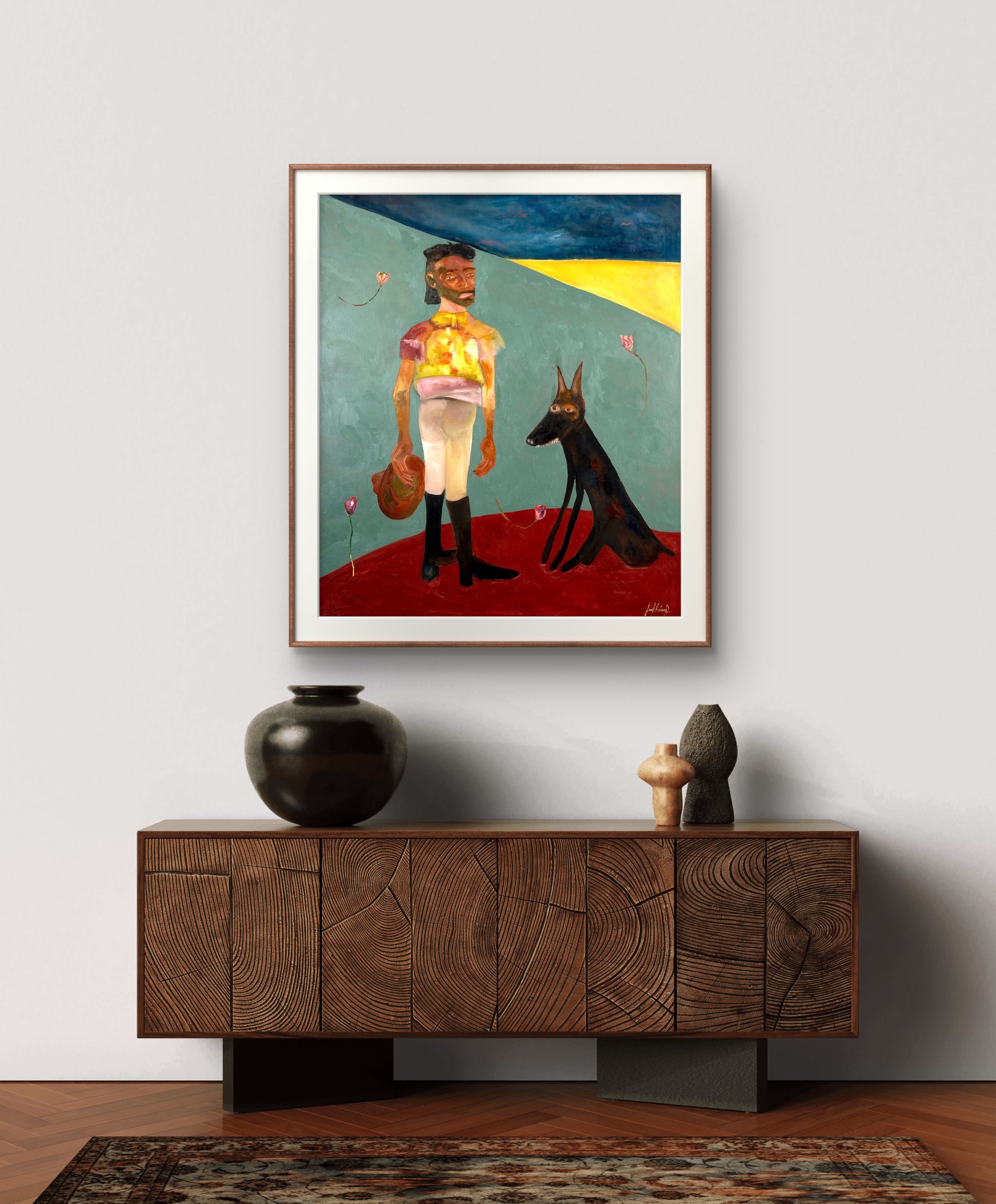 Small Limited Print Edition Barking dreams