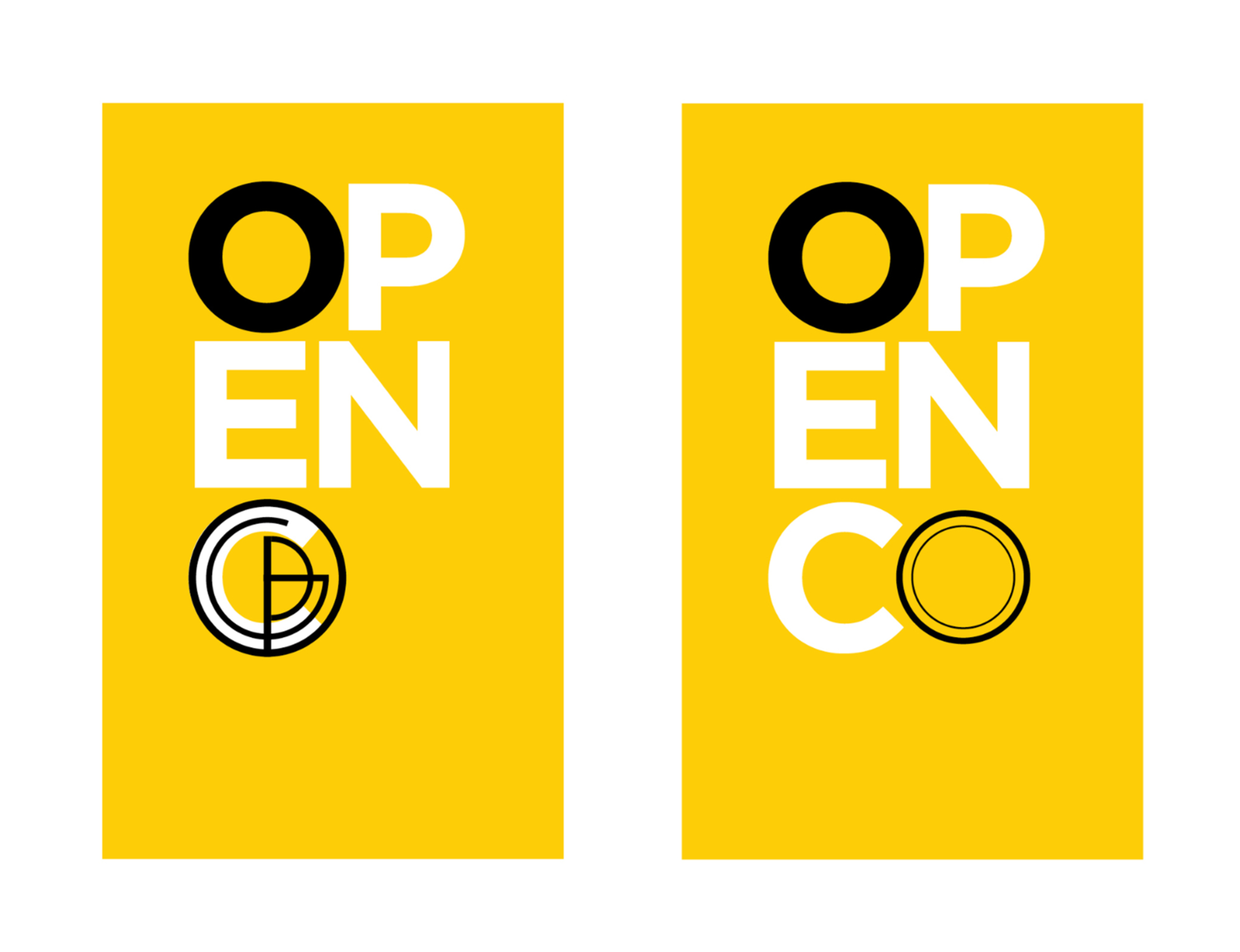 A bold, striking, and unapologetically simple new brand identity for an advertising agency.