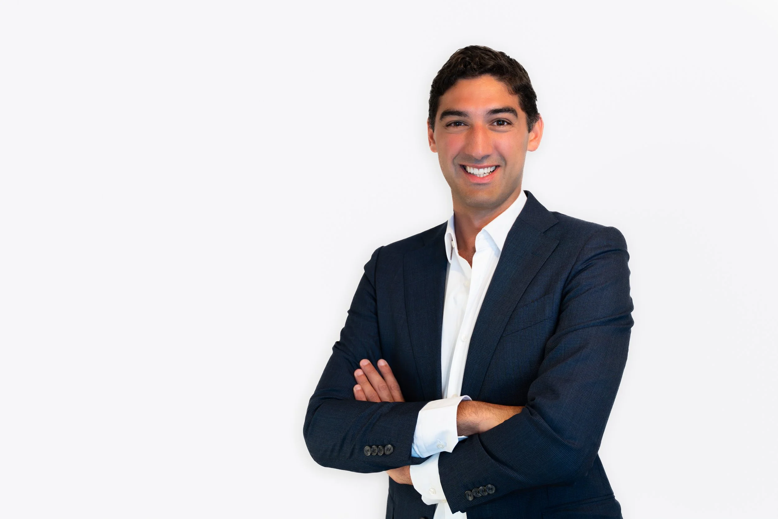 Dr Aaron Dehghan, GP, offering calm and friendly family care.