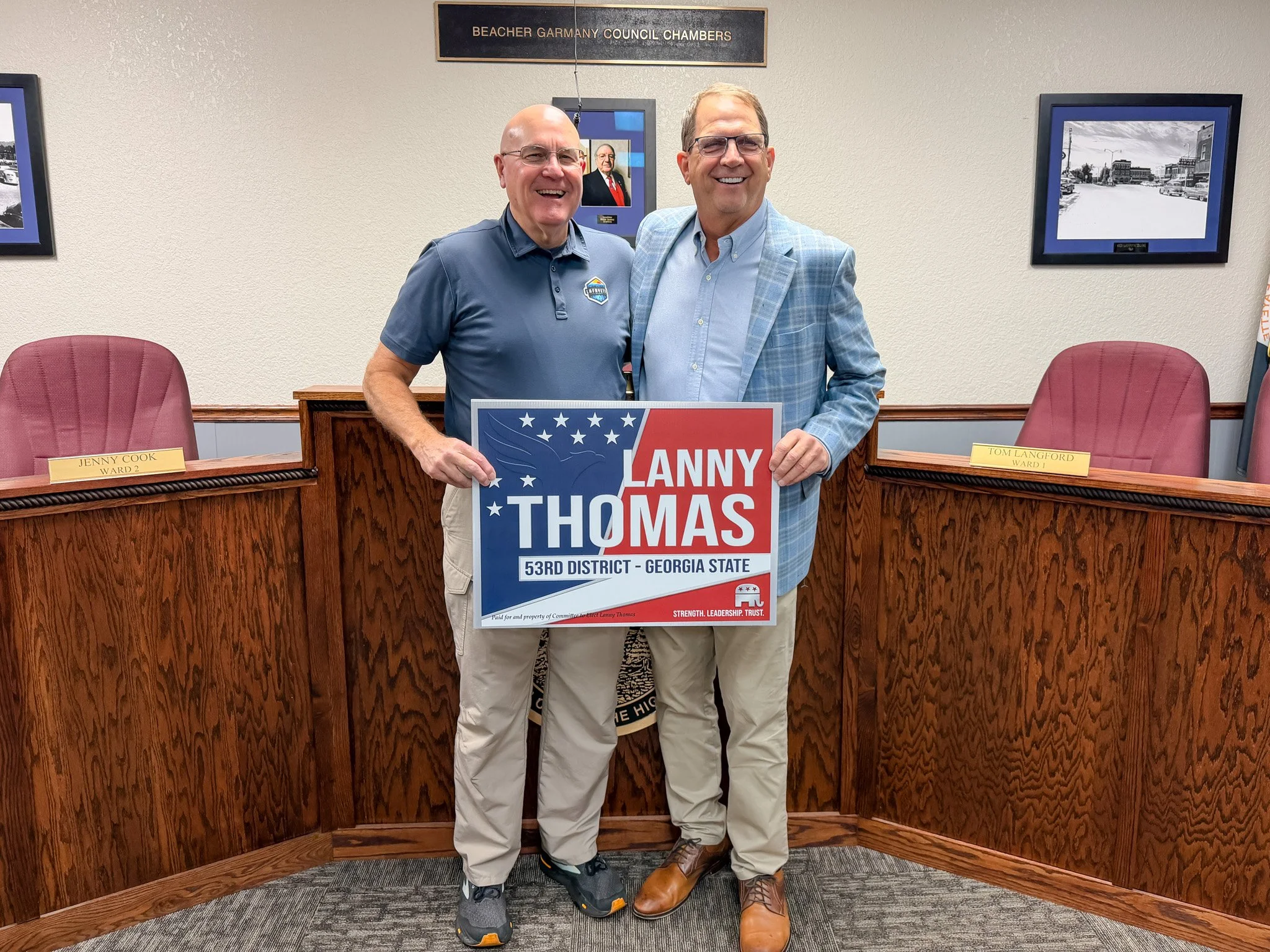Andy Arnold Supports Lanny Thomas for Georgia Senate