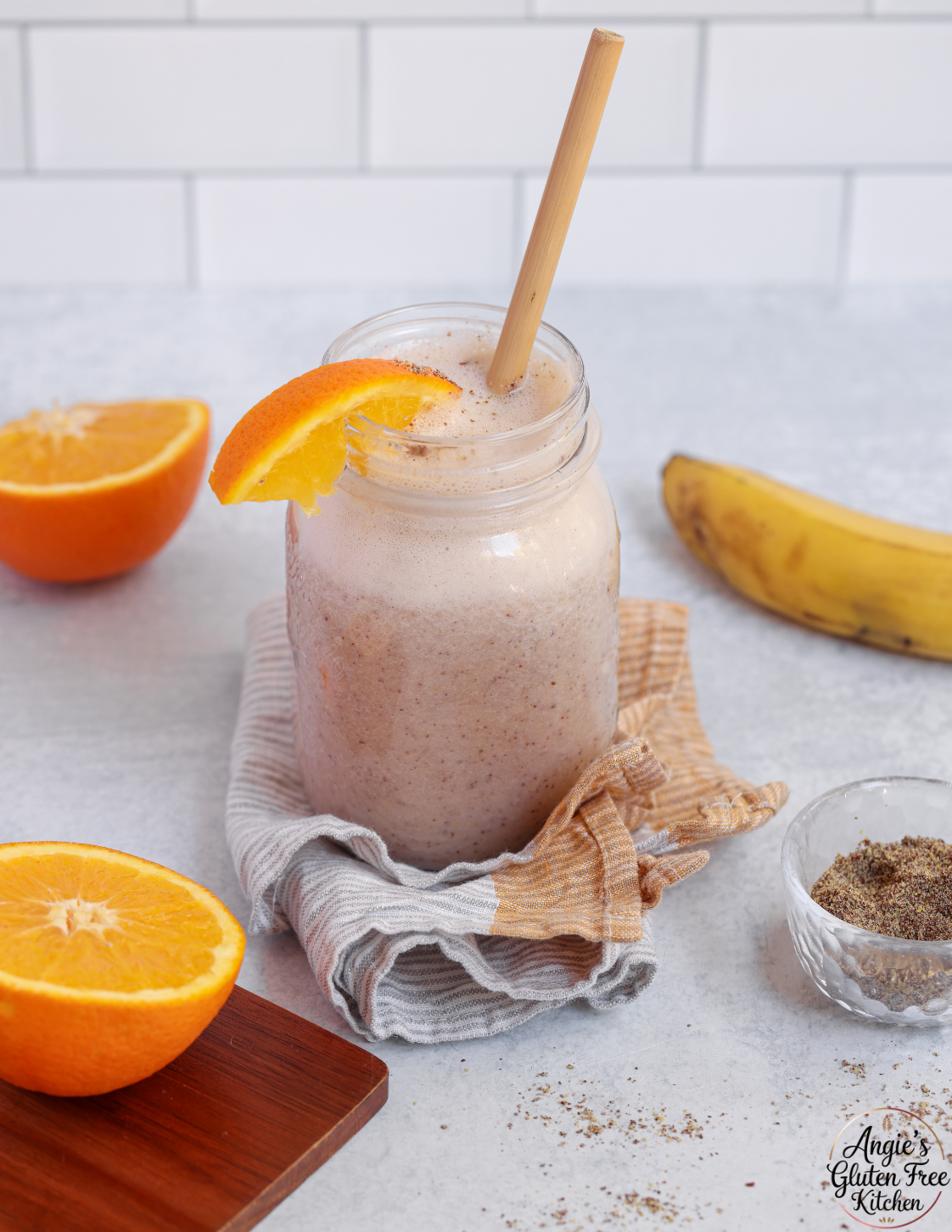 Orange Ginger Power Smoothie