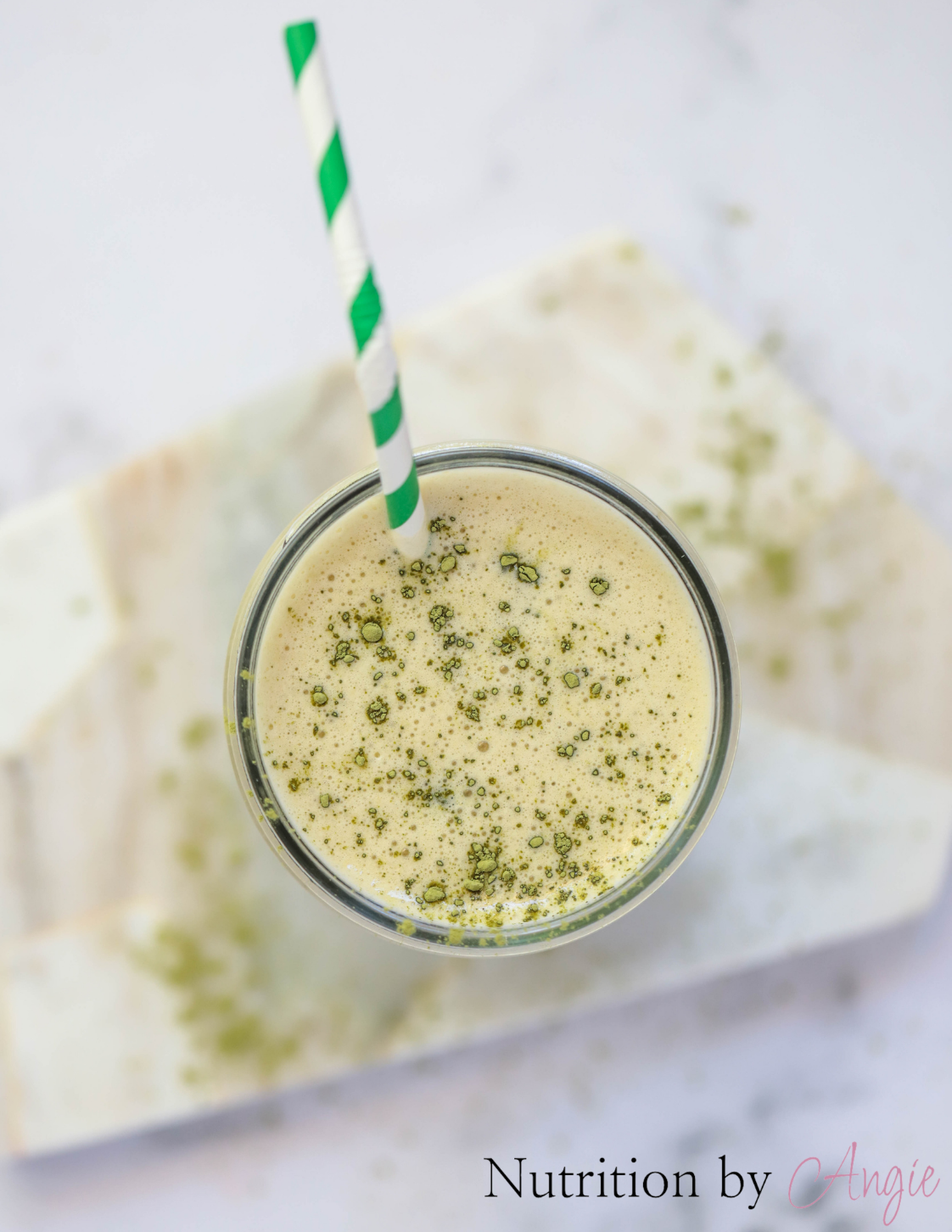Matcha Coconut Protein Smoothie