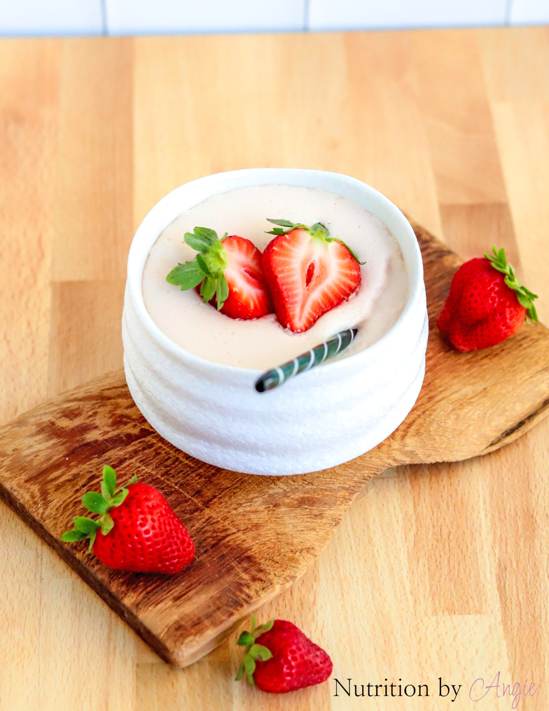 Strawberry Protein Mousse