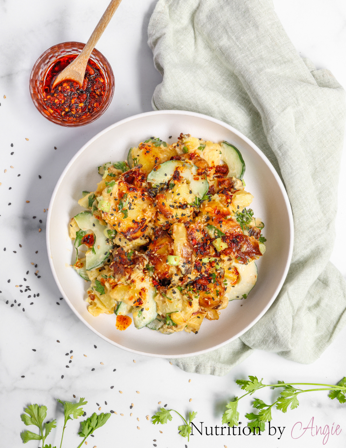 Sun-Dried Tomato Potato Salad