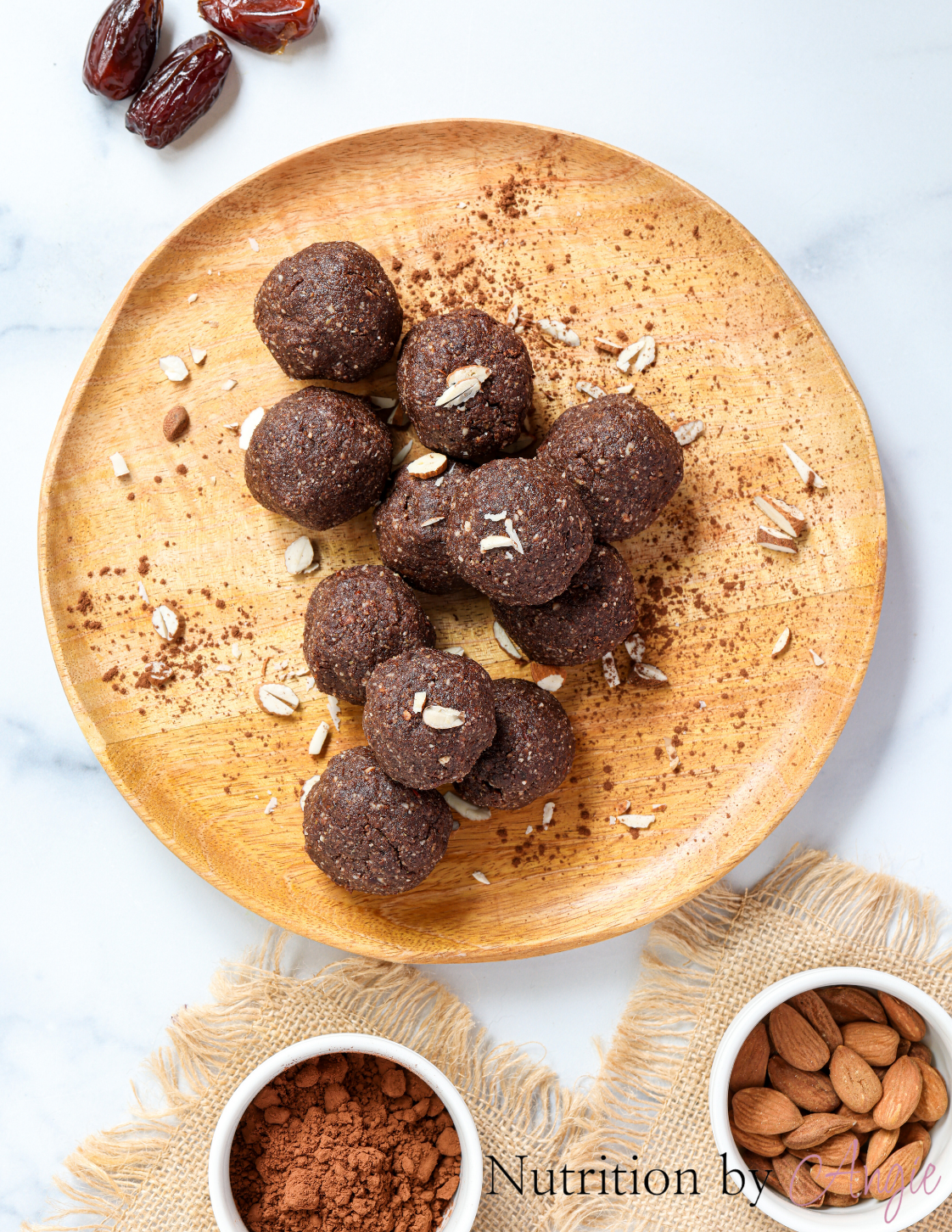 Cacao and Almond Power Balls