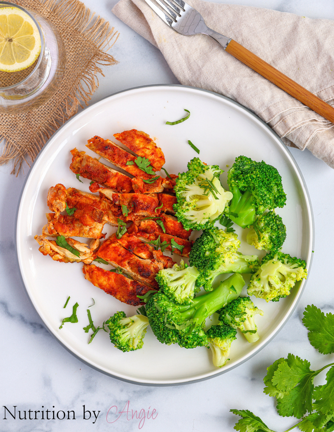 Oven-Baked Red Curry Chicken